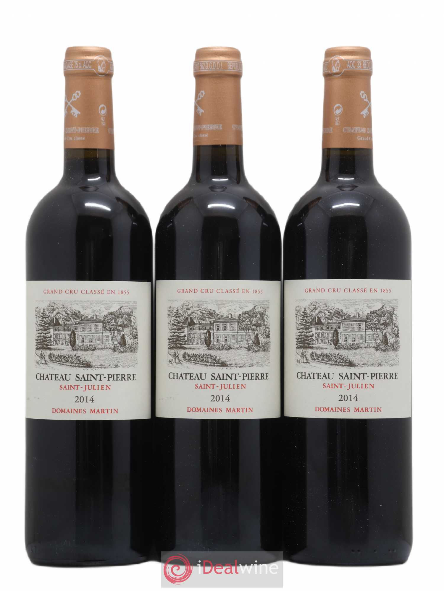 Château Saint-Pierre 4ème Grand Cru Classé 2014 - Lot de 6 bouteilles - 1