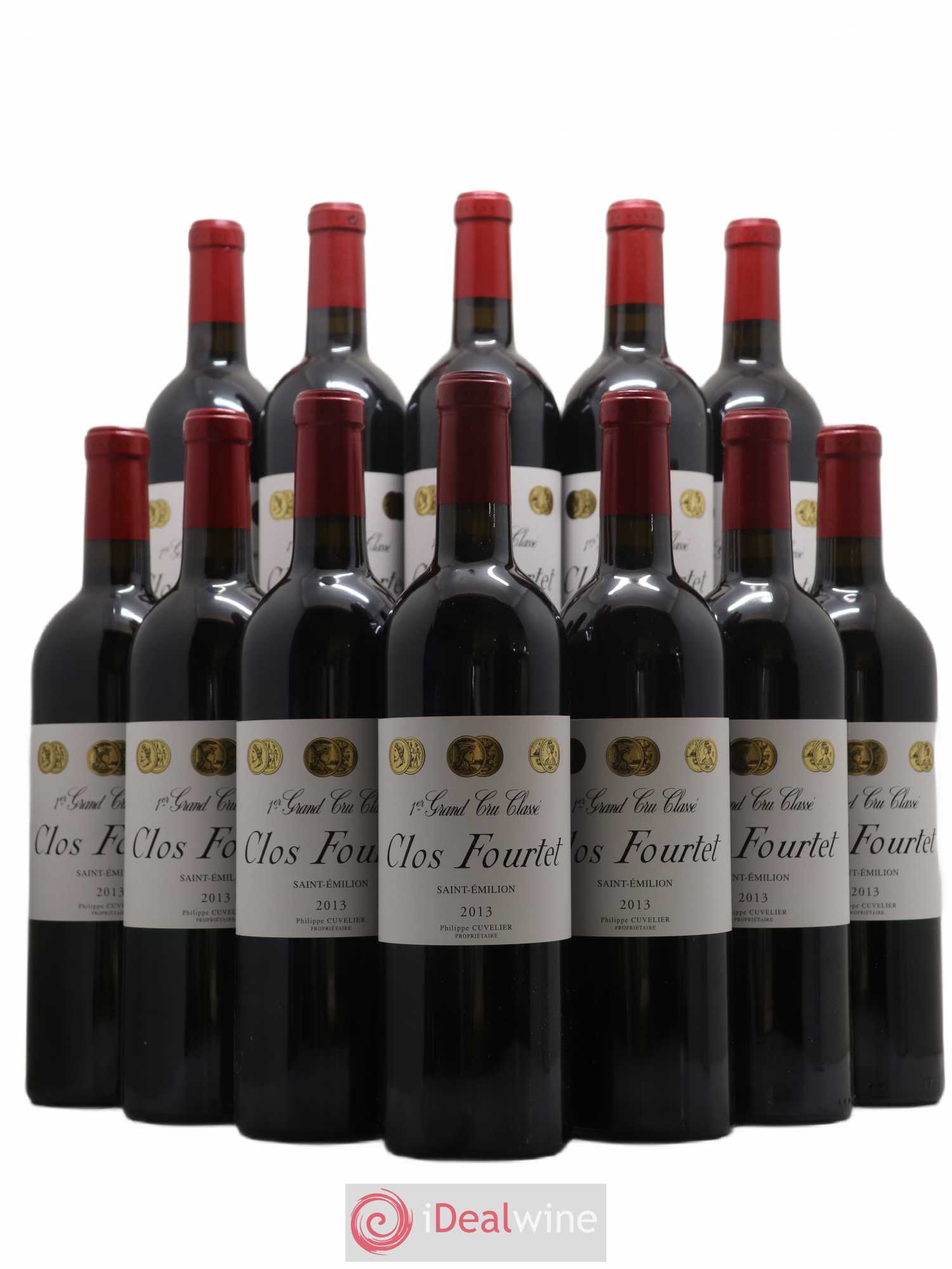 Clos Fourtet 1er Grand Cru Classé B 2013 - Lot de 12 bouteilles - 0
