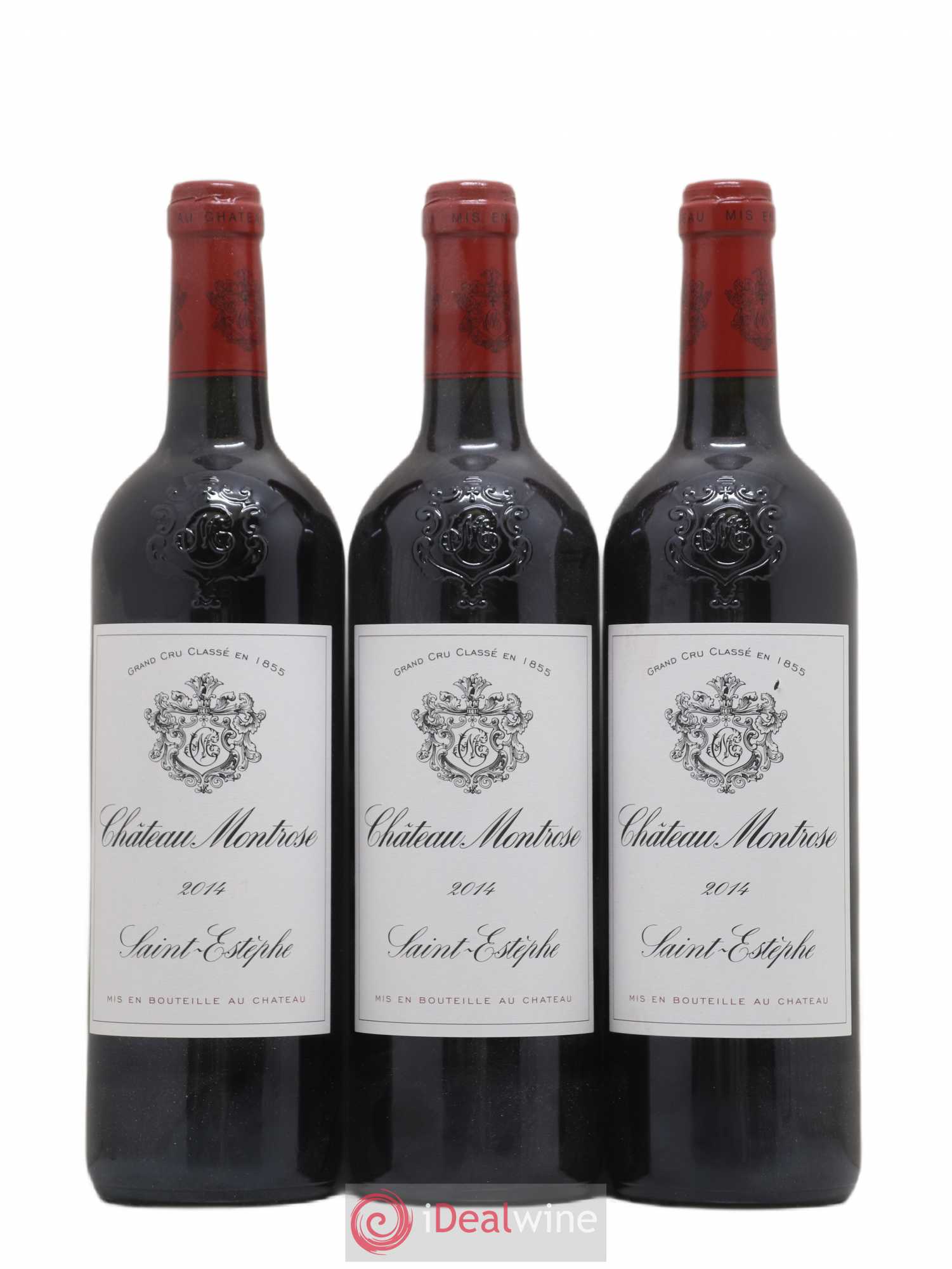 Château Montrose 2ème Grand Cru Classé 2014 - Lot de 3 bouteilles - 0