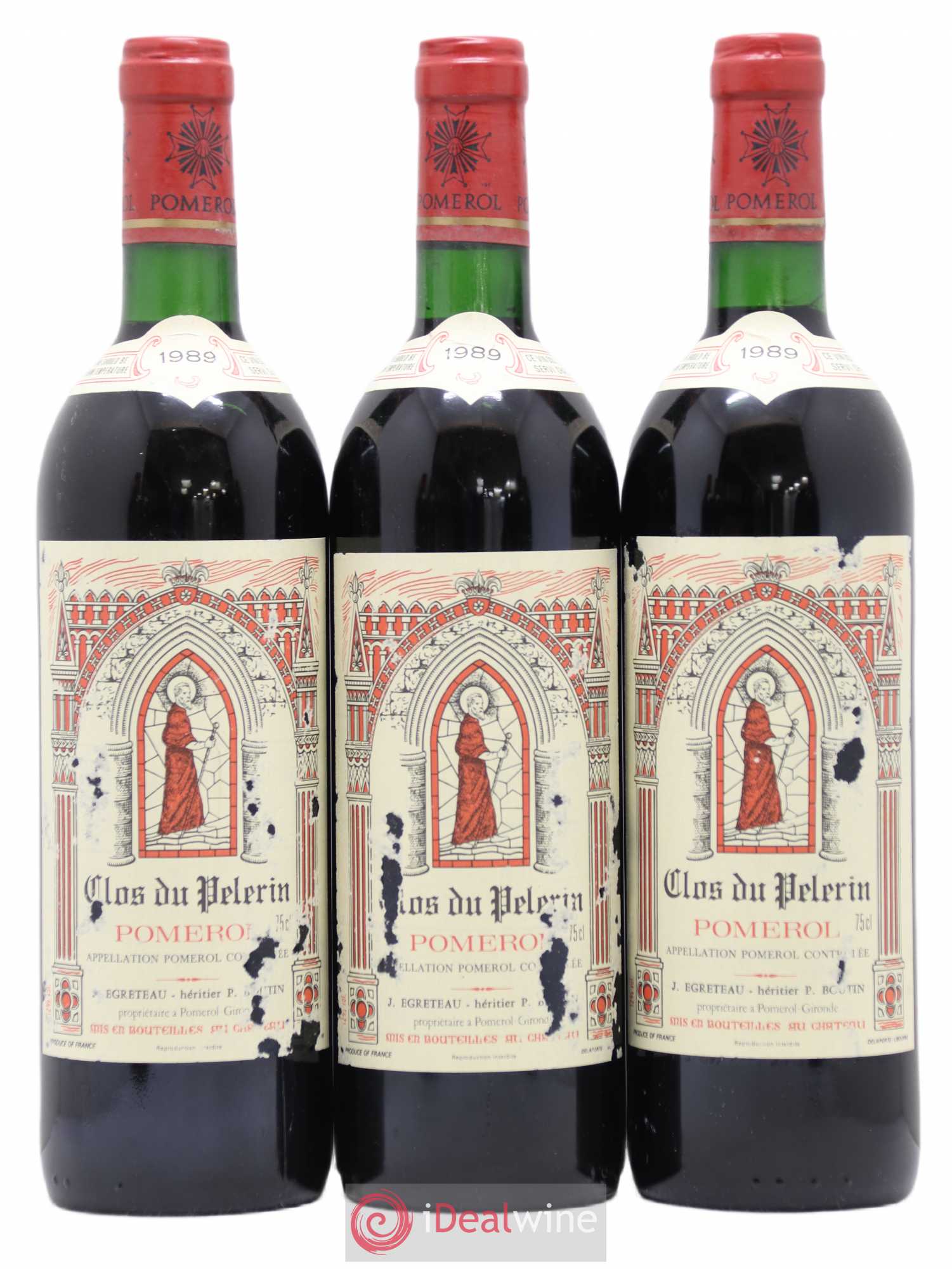 Clos du Pèlerin 1989 - Lot de 6 bouteilles - 1