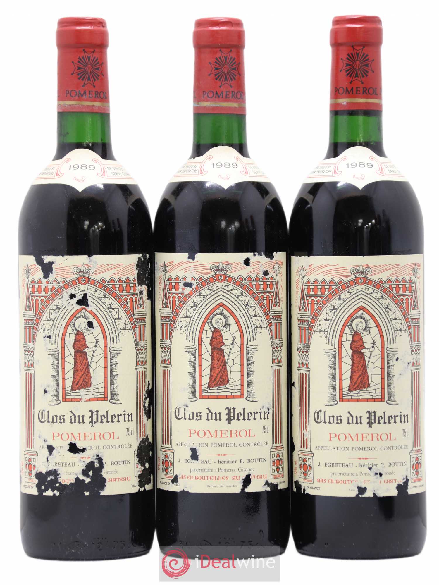 Clos du Pèlerin 1989 - Lot de 6 bouteilles - 2