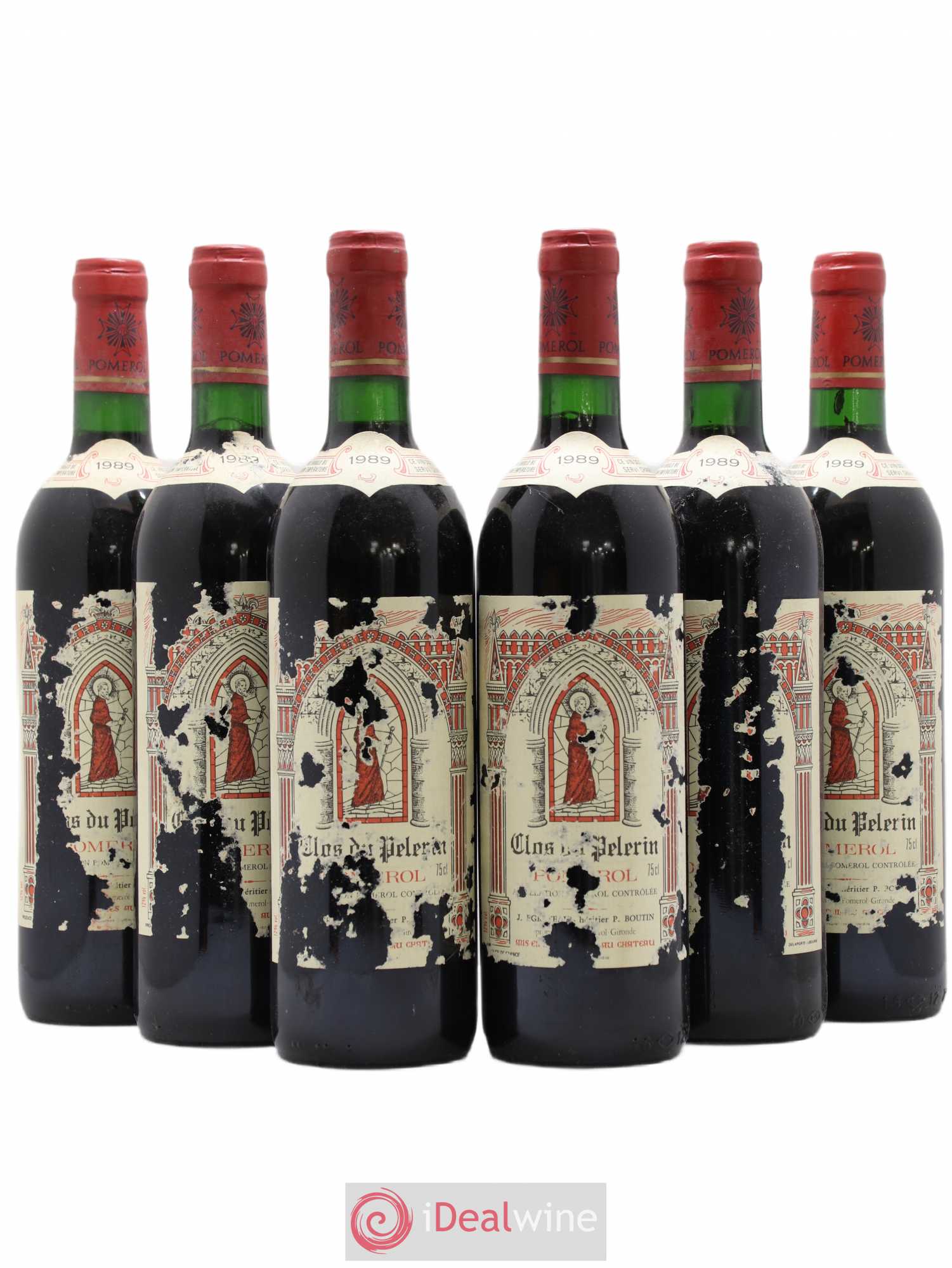 Clos du Pèlerin 1989 - Lot de 6 bouteilles - 0