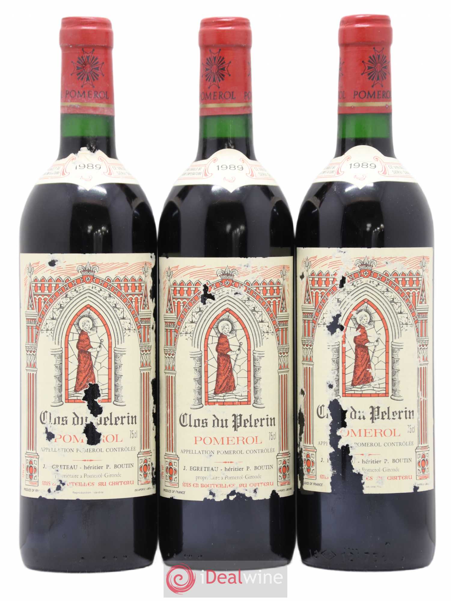 Clos du Pèlerin 1989 - Lot de 12 bouteilles - 1