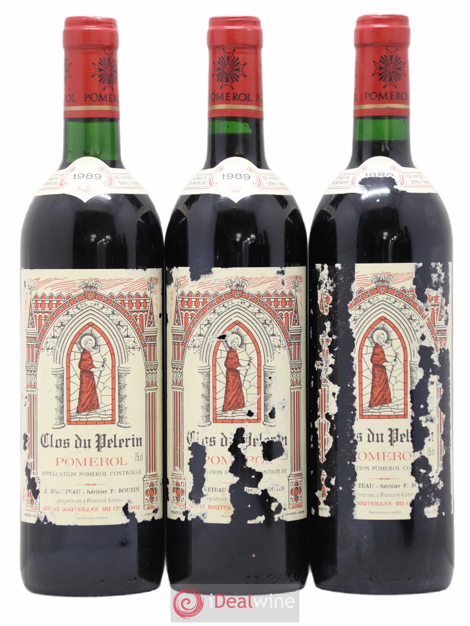 Clos du Pèlerin 1989 - Lot de 12 bouteilles - 2
