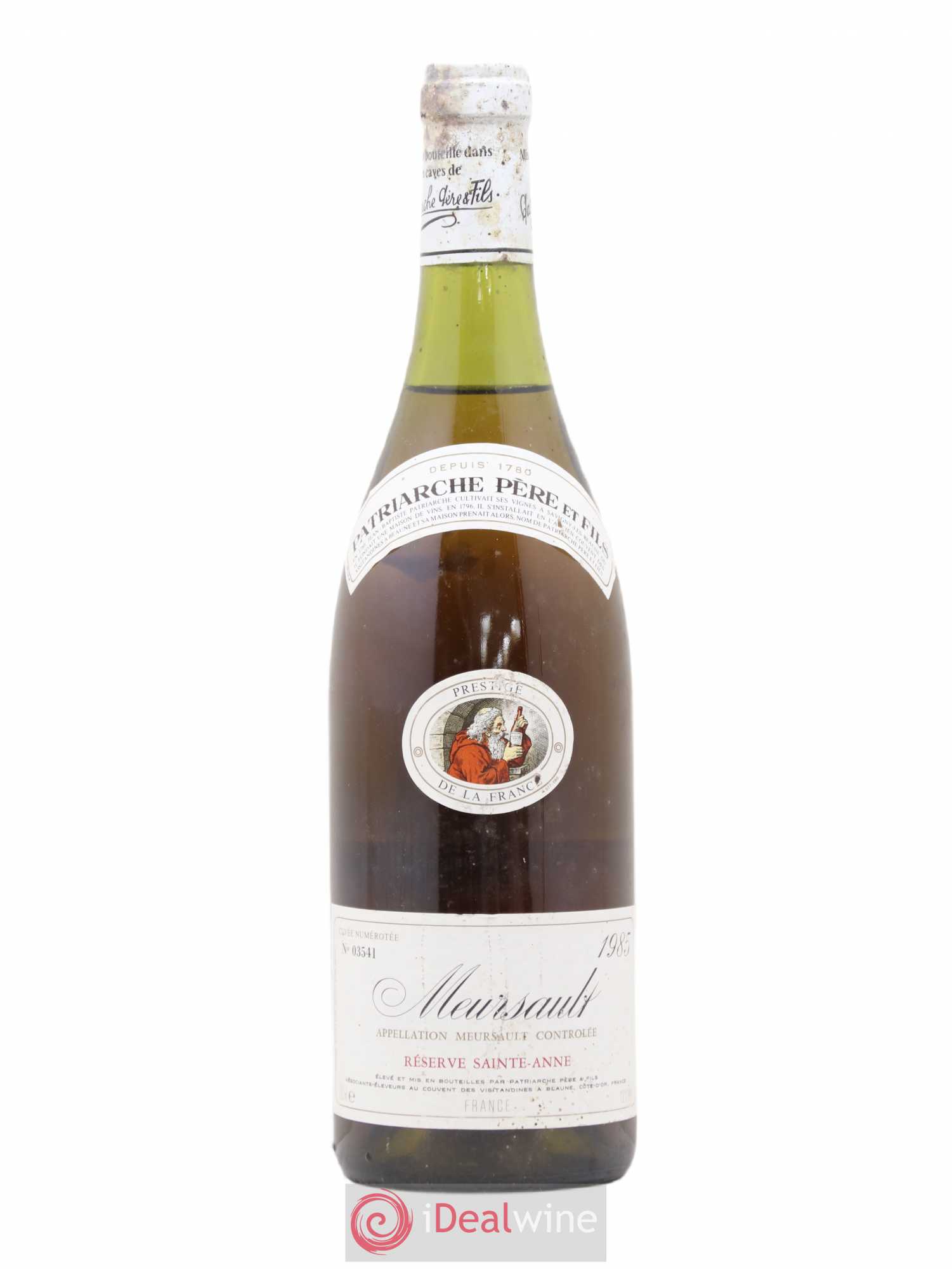 Meursault Reserve Sainte Anne Patriarche 1985 - Posten von 1 Flasche - 0