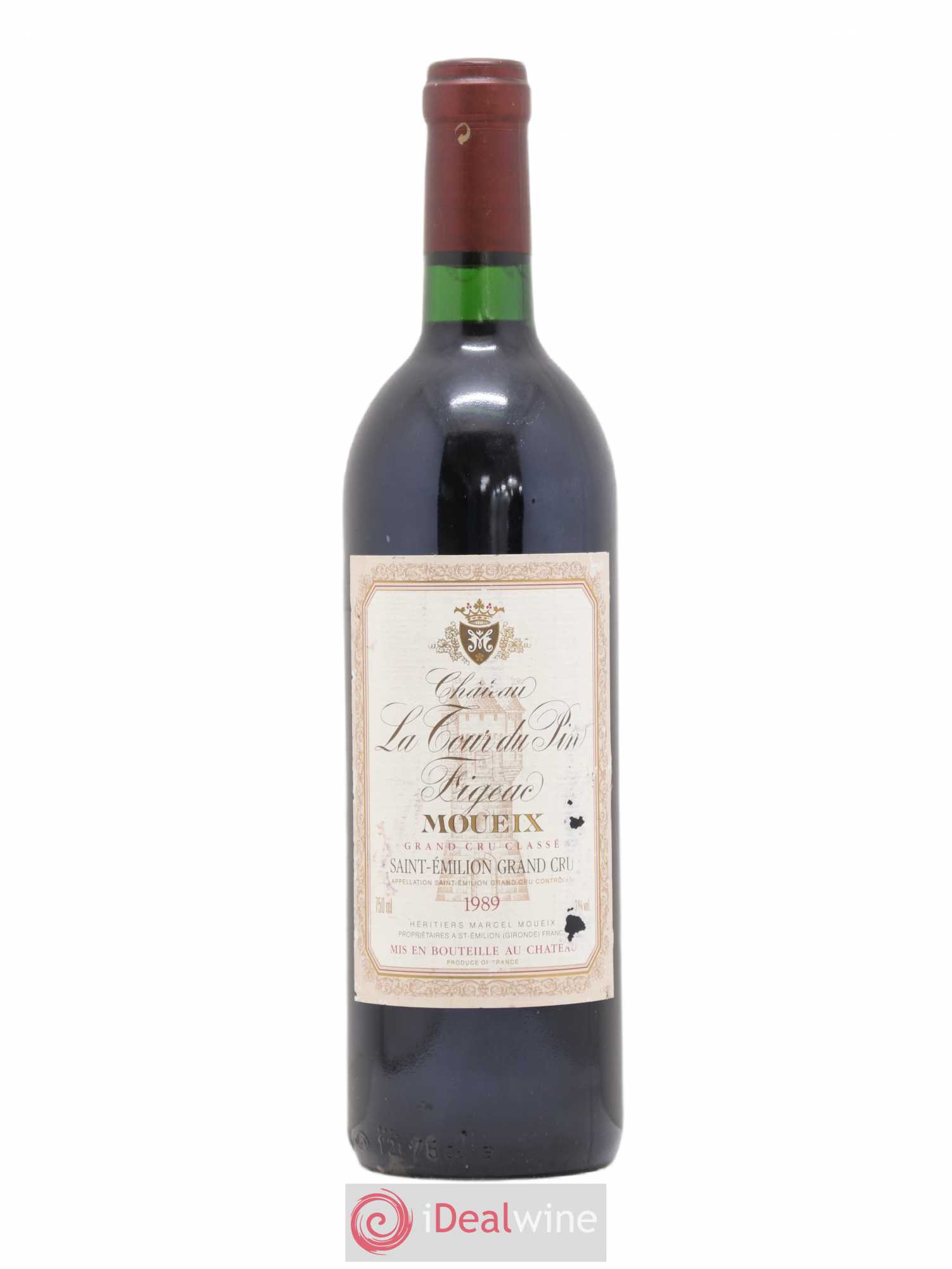 Château la Tour du Pin Figeac 1989 - Lot de 1 bouteille - 0