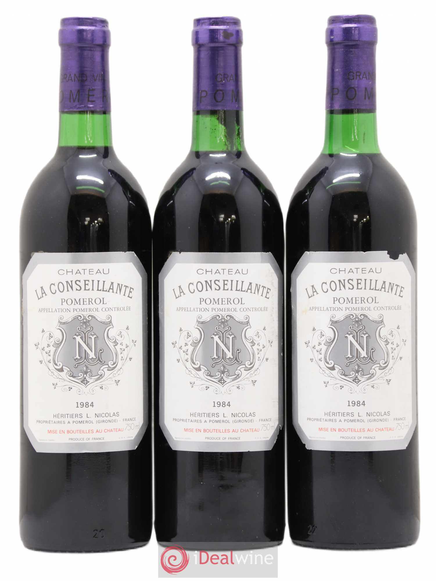 Château la Conseillante 1984 - Lot de 12 bouteilles - 2