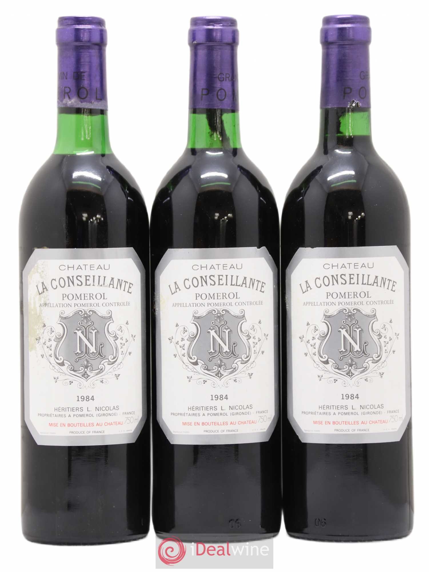 Château la Conseillante 1984 - Lot de 12 bouteilles - 3