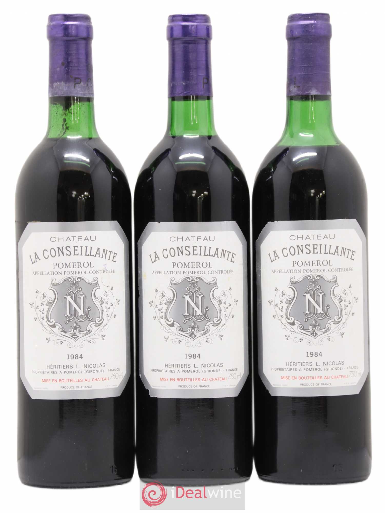 Château la Conseillante 1984 - Lot de 12 bouteilles - 4