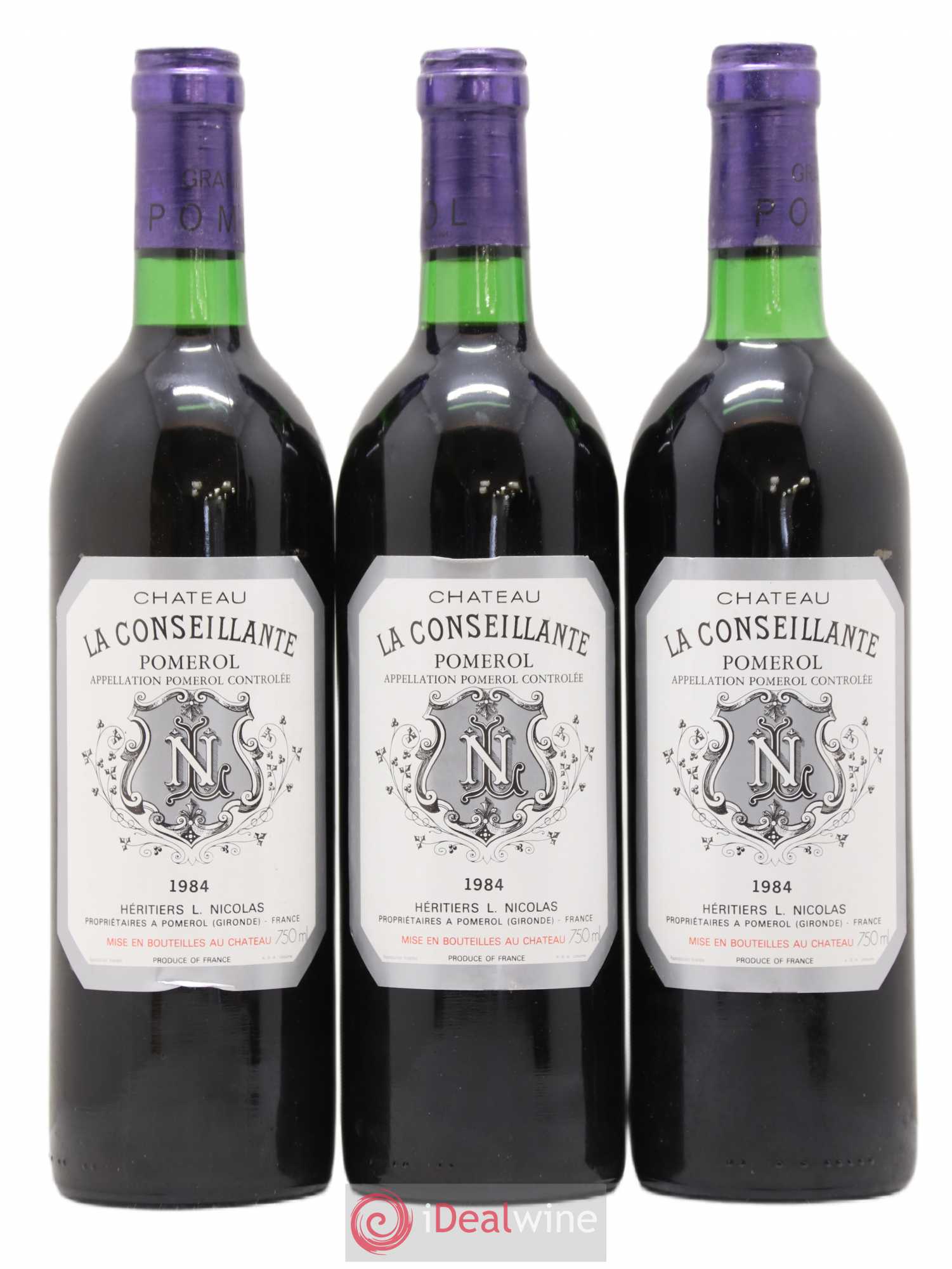 Château la Conseillante 1984 - Lot de 12 bouteilles - 2