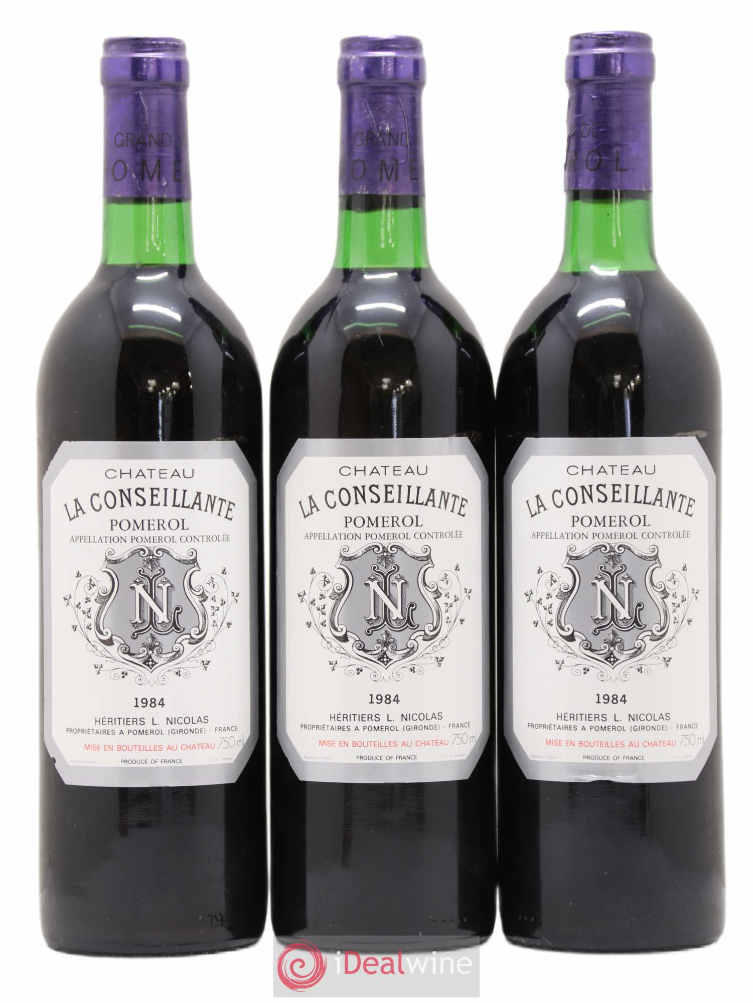 Château la Conseillante 1984 - Lot de 12 bouteilles - 4