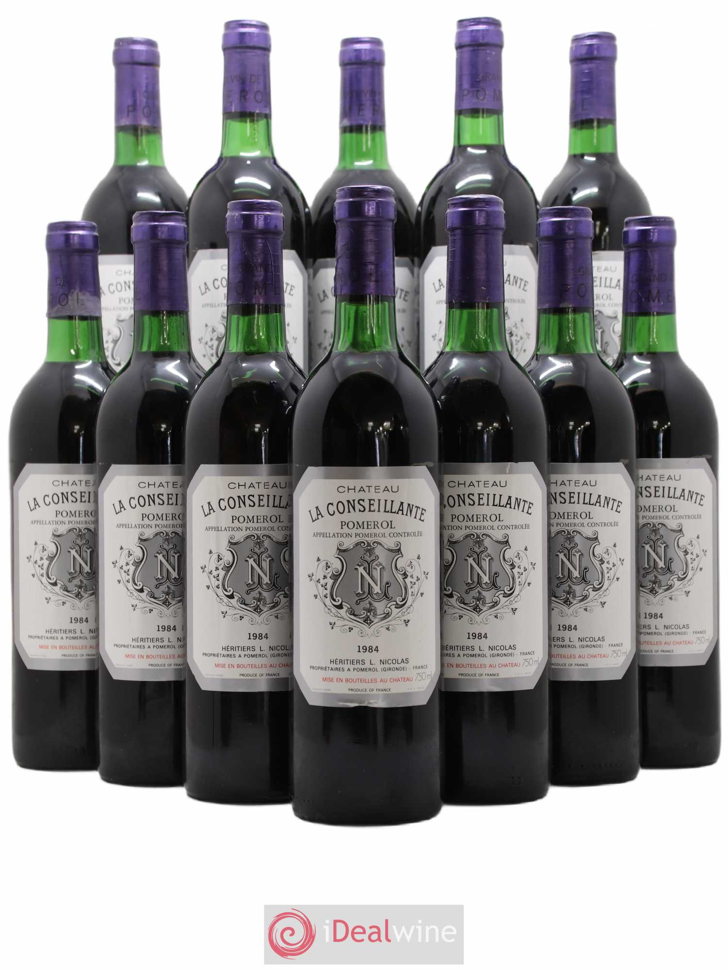 Château la Conseillante 1984 - Lot de 12 bouteilles - 0