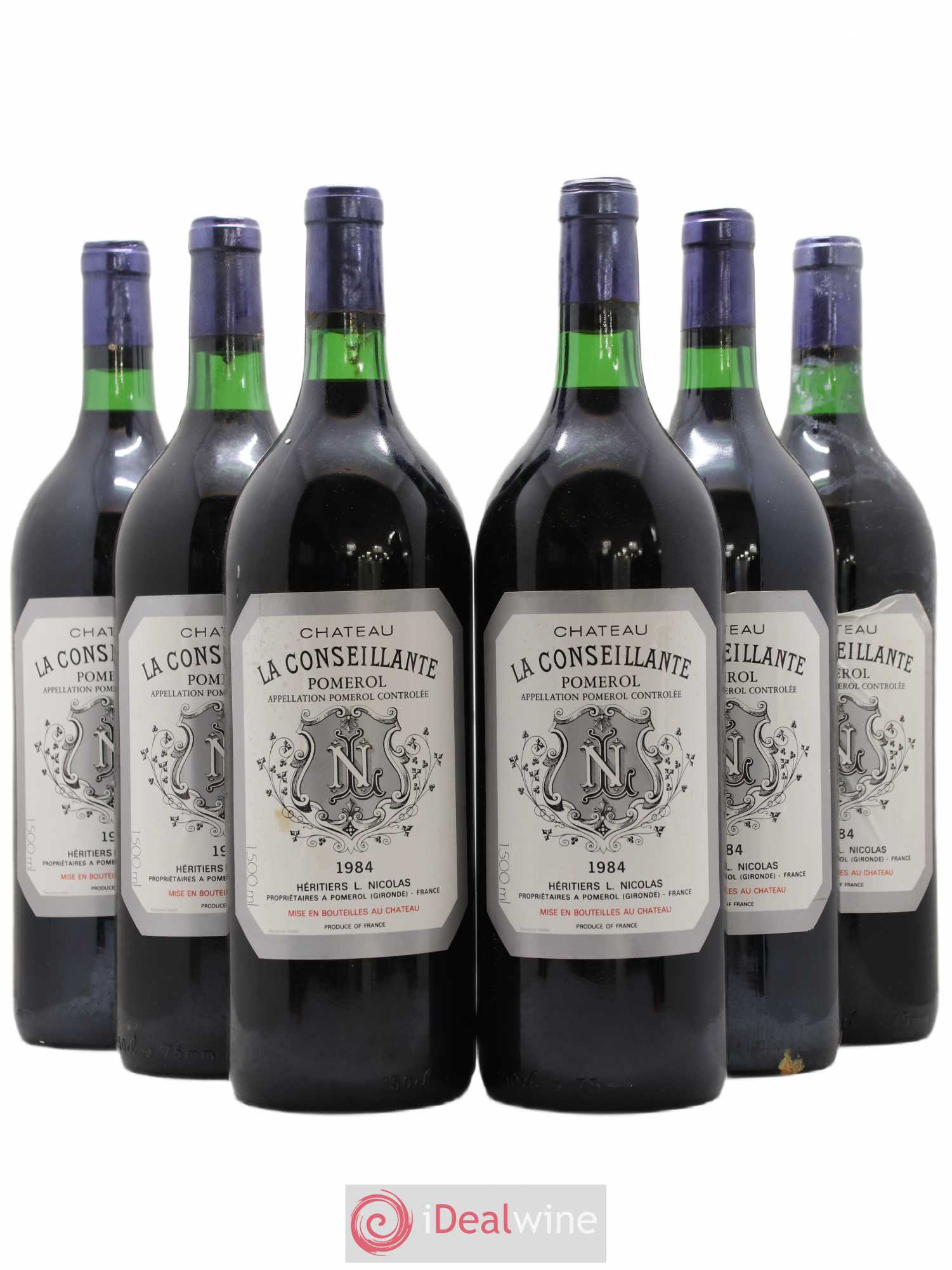 Château la Conseillante 1984 - Lot de 6 magnums - 0