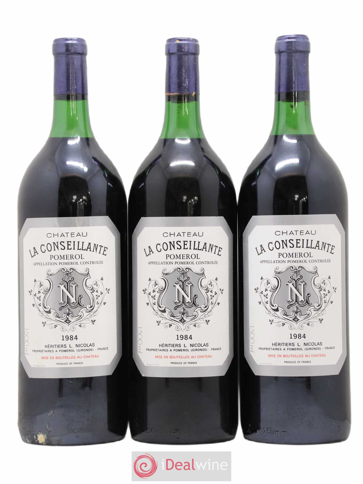 Château la Conseillante 1984 - Lot de 3 magnums - 0