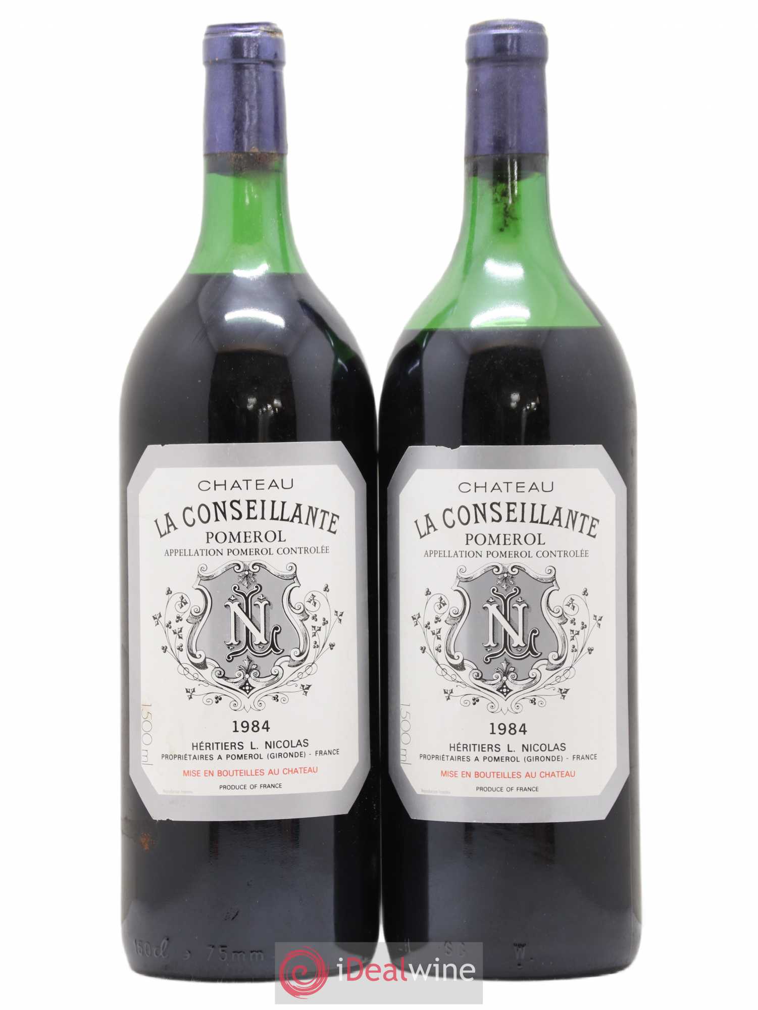 Château la Conseillante 1984 - Lot de 2 magnums - 0