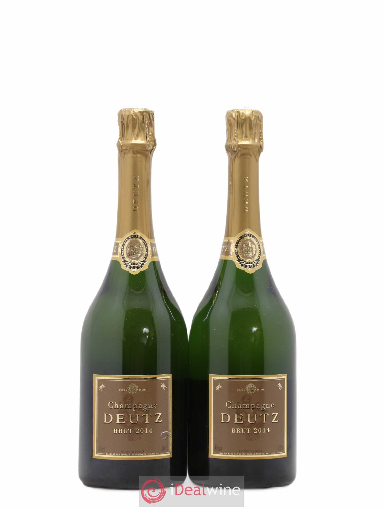 Brut Deutz 2014 - Lot de 2 bouteilles - 0