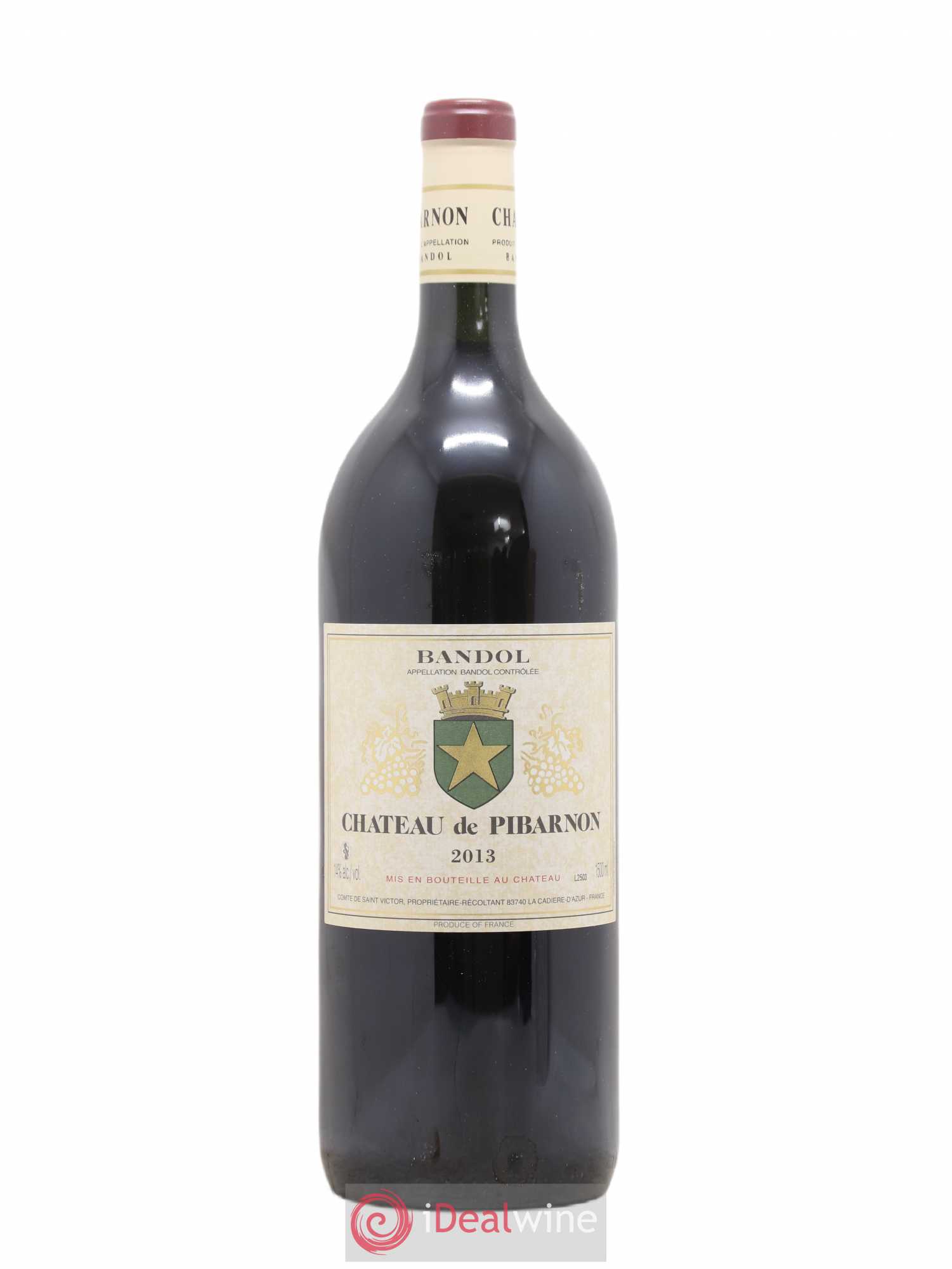 Bandol Château de Pibarnon Comte de Saint-Victor 2013 - Lot de 1 magnum - 0