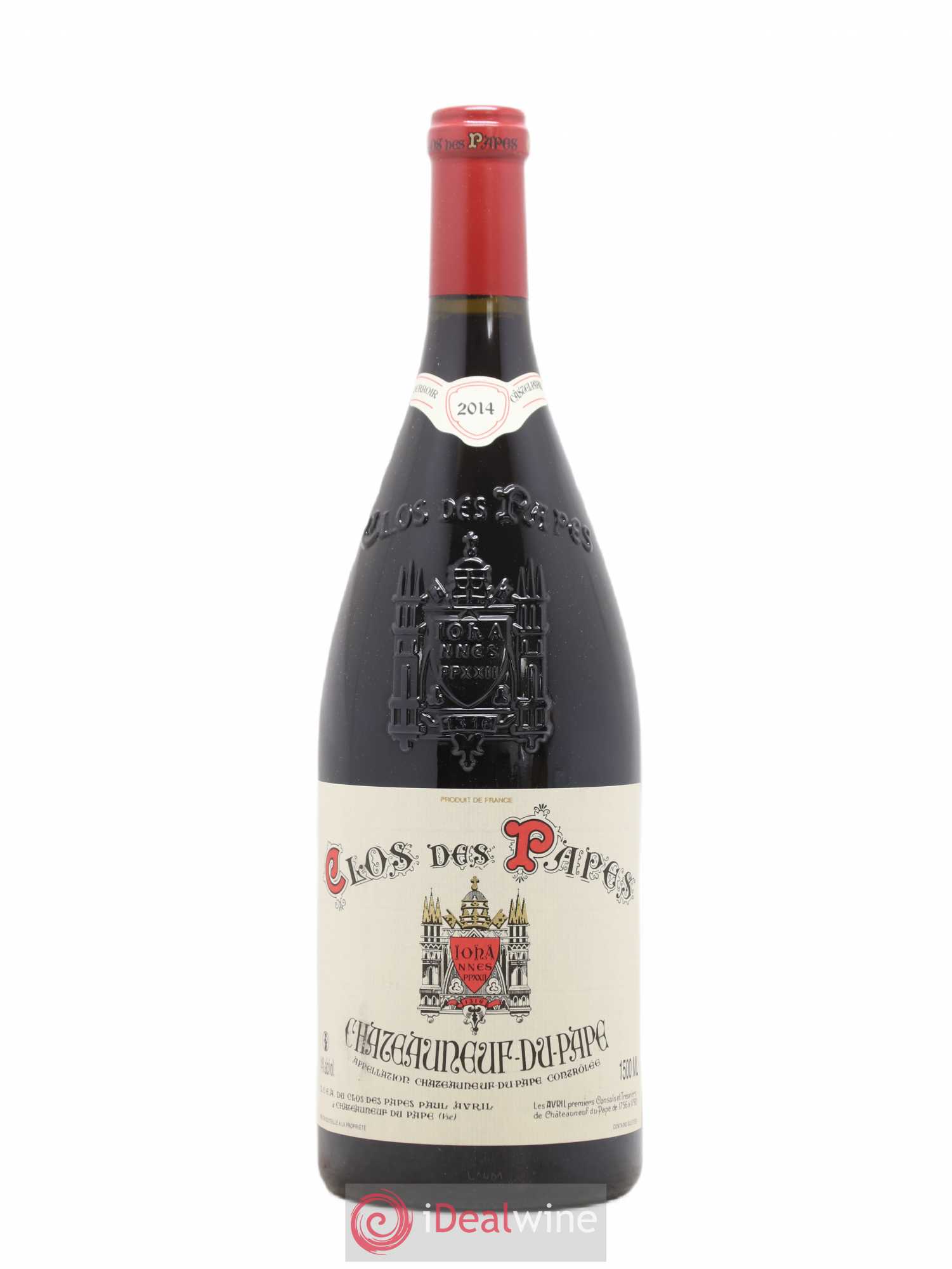 Châteauneuf-du-Pape Clos des Papes - Paul Avril 2014 - Lot de 1 magnum - 0