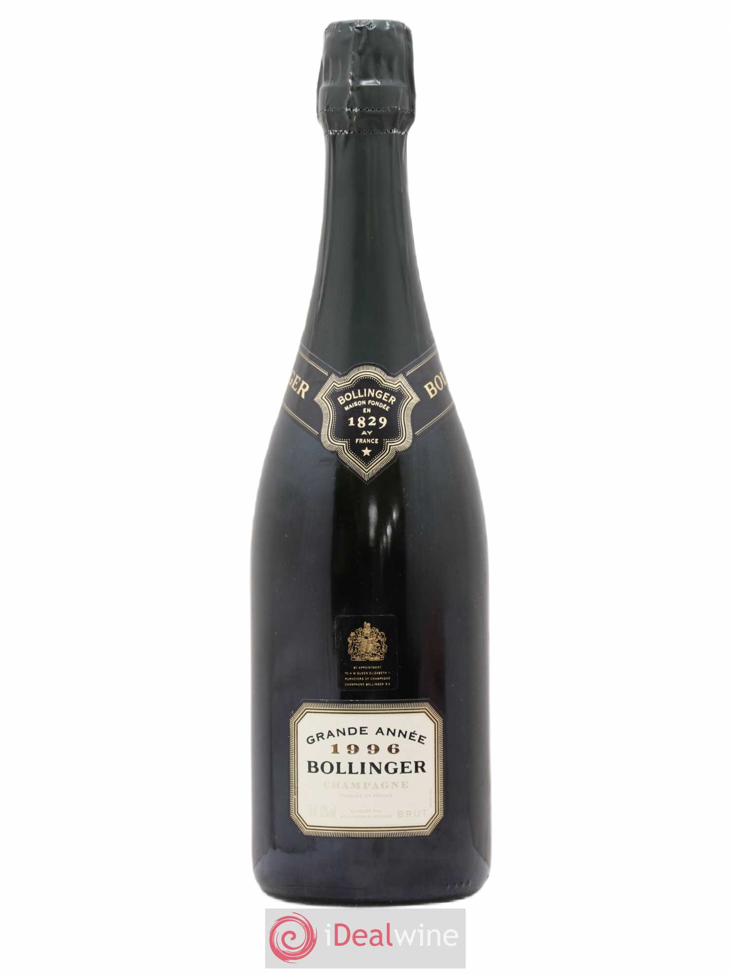 La Grande Année Brut Bollinger 1996 - Lot de 1 bouteille - 0