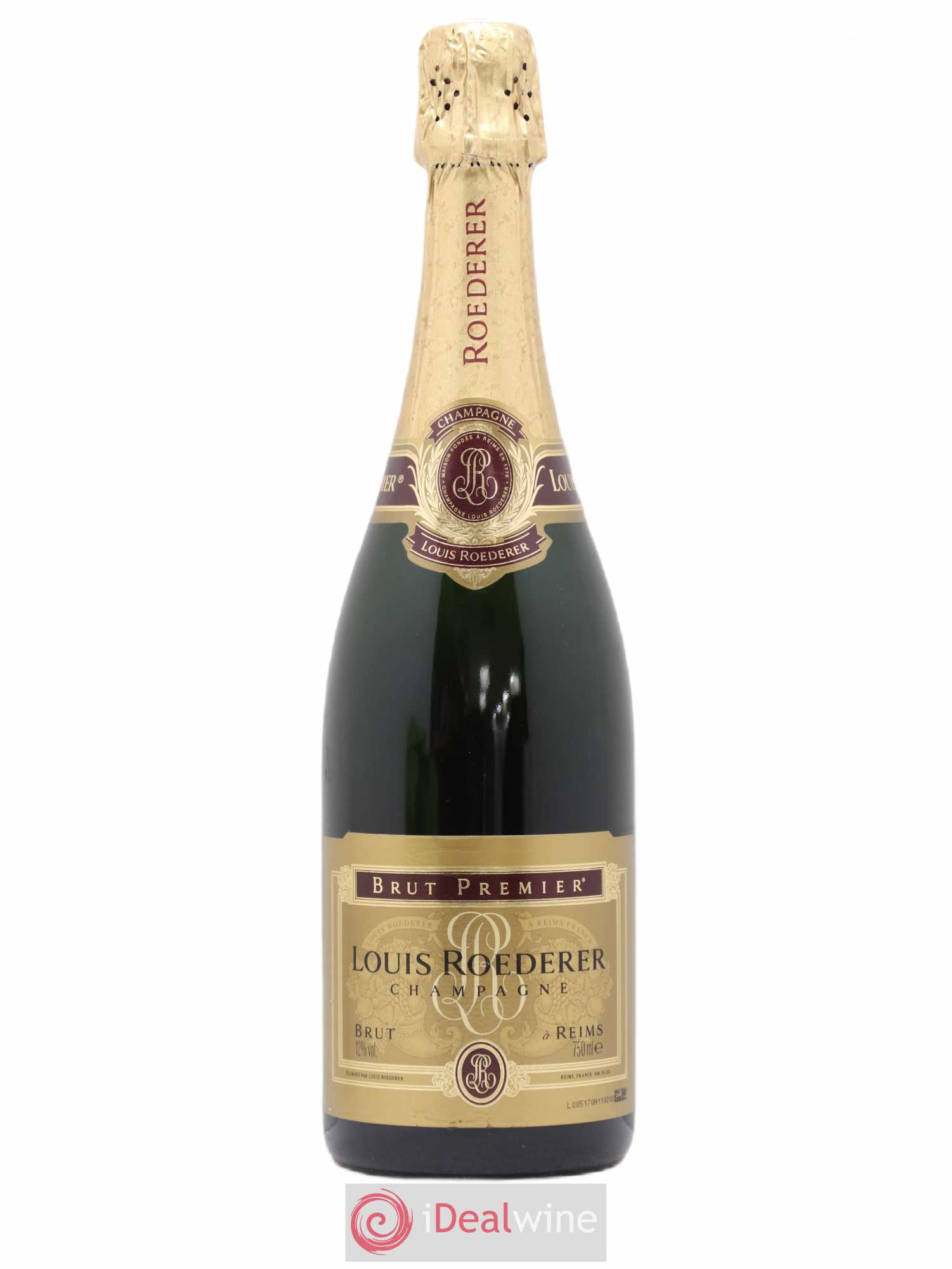 Premier Brut Louis Roederer - Lot de 1 bouteille - 0