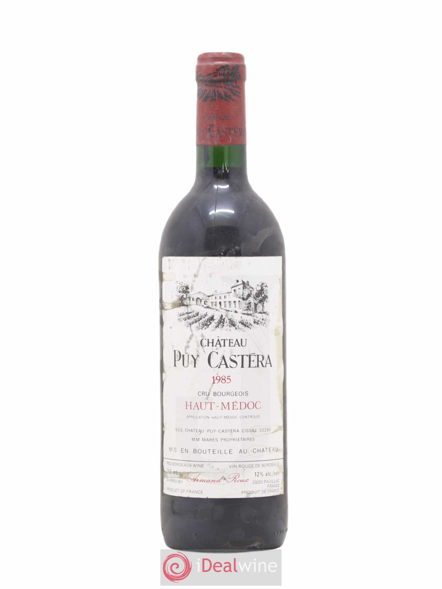 Château Puy Castera Cru Bourgeois 1985 - Lot de 1 bouteille - 0