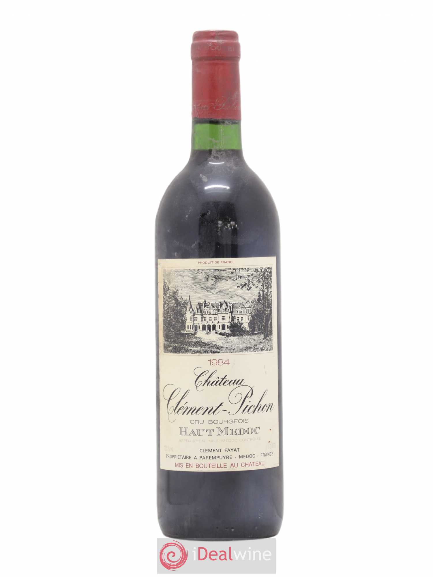 Château Clément-Pichon Cru Bourgeois 1984 - Lot de 1 bouteille - 0