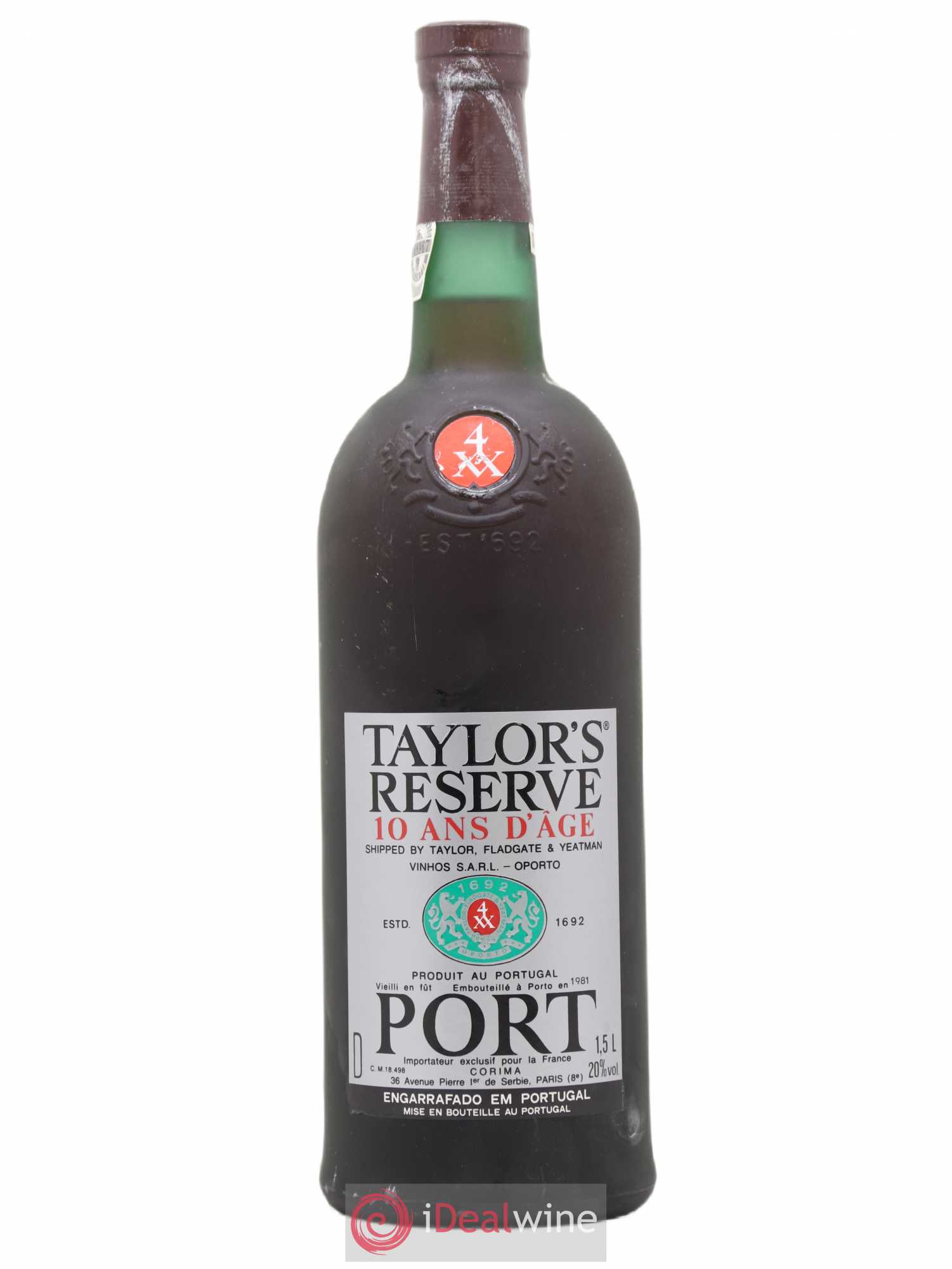 Porto Taylor's 10 ans d'âge Réserve 1992 - Posten von 1 Magnum - 0