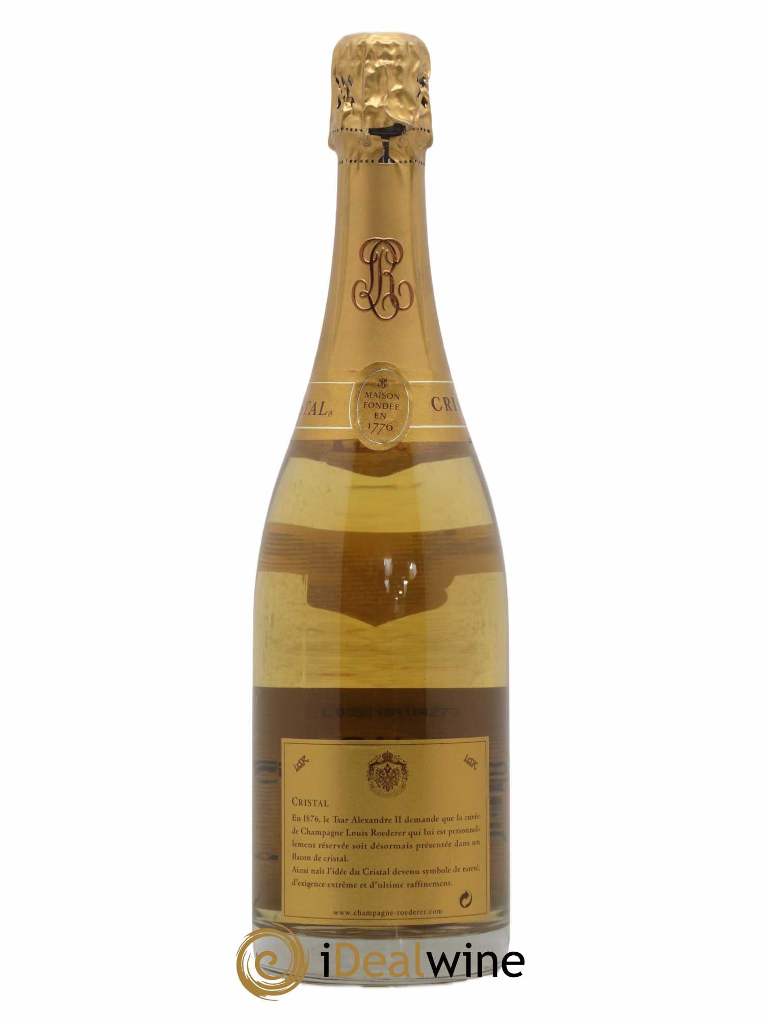 Cristal Louis Roederer 1997 - Lot de 1 bouteille - 1