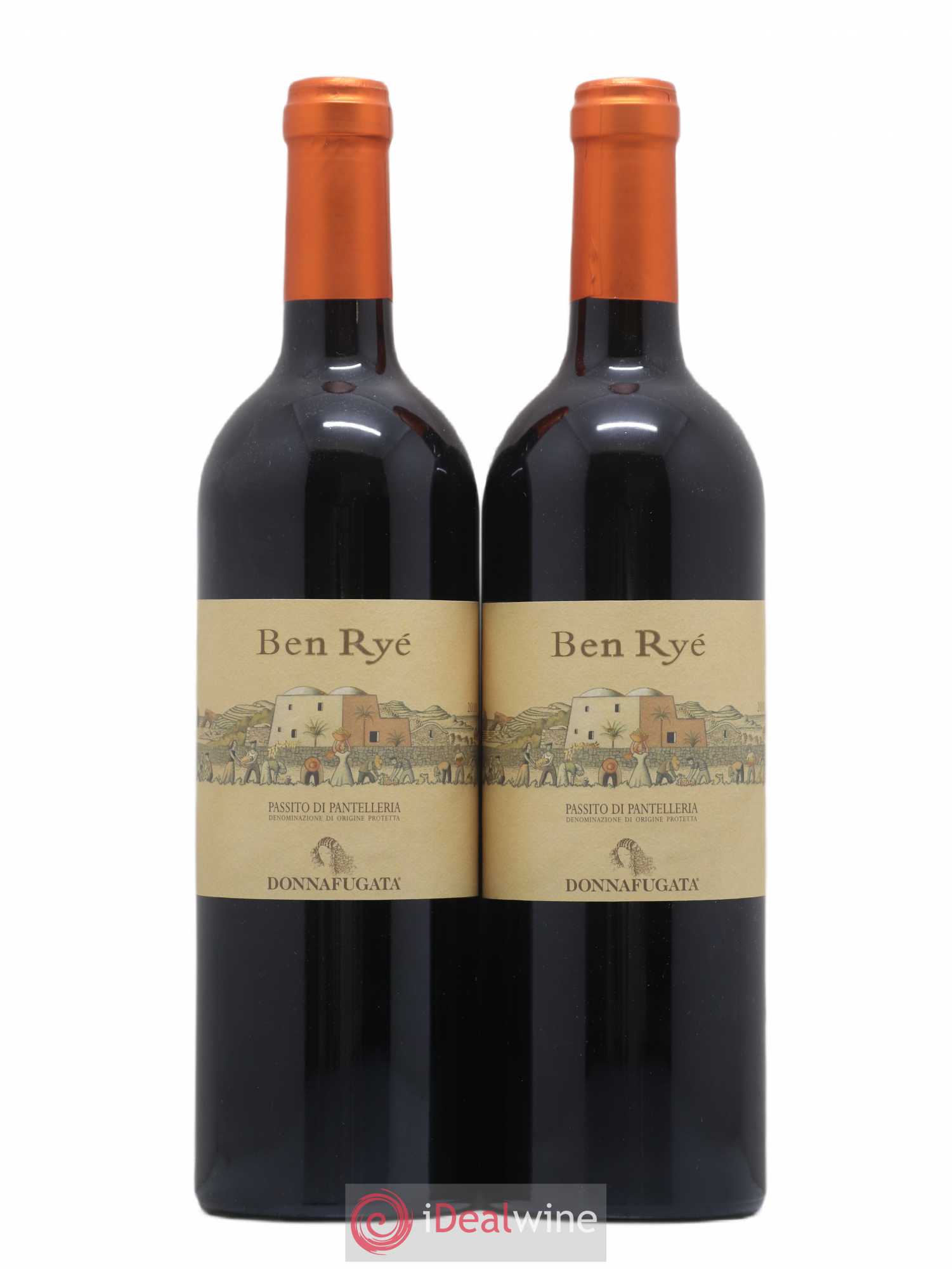 Italie AOP Passito Di Pantelleria Ben Ryé de Donnafugata 2010 - Posten von 2 Flaschen - 0