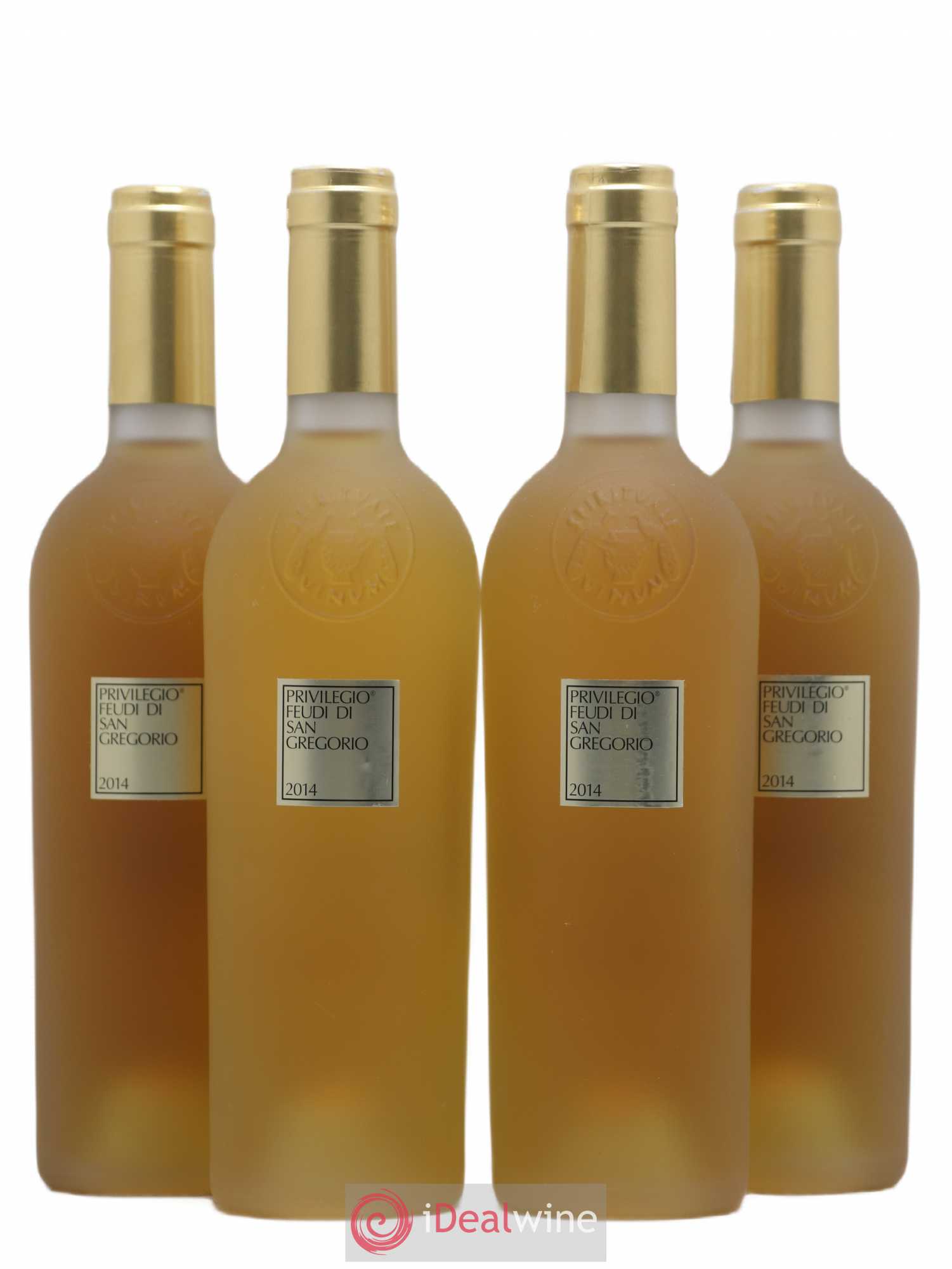 Italie Privicegio Feudi San Gregorio Fiano Passito 50Cl 2014 - Posten von 4 Flaschen - 0