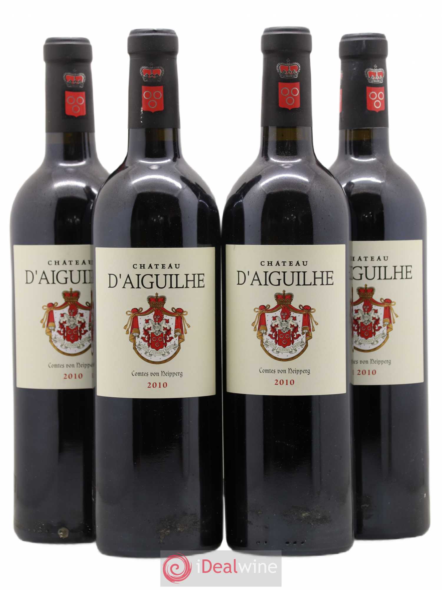 Château d' Aiguilhe 2010 - Lot de 4 bouteilles - 0