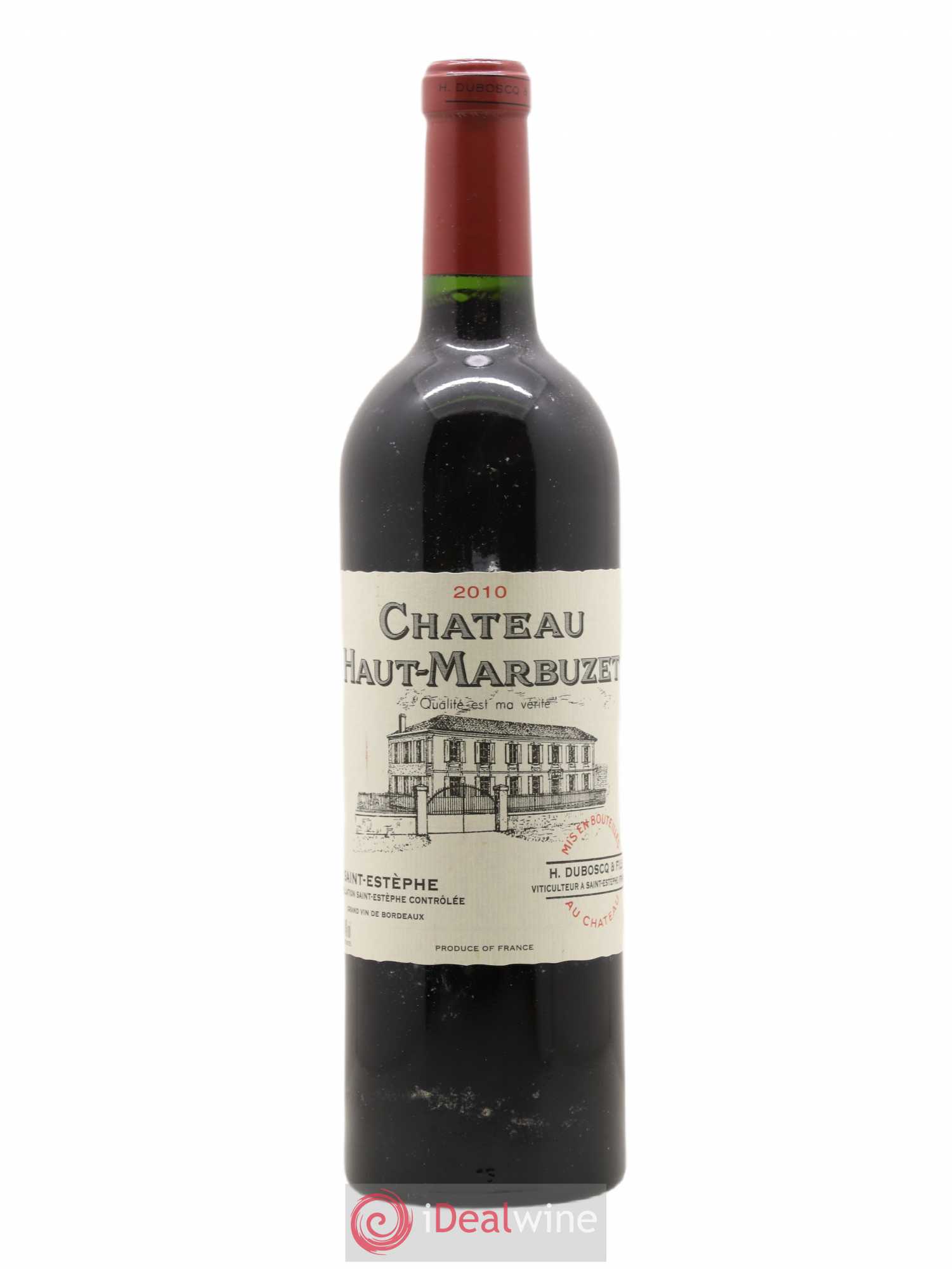 Château Haut Marbuzet 2010 - Lot de 1 bouteille - 0