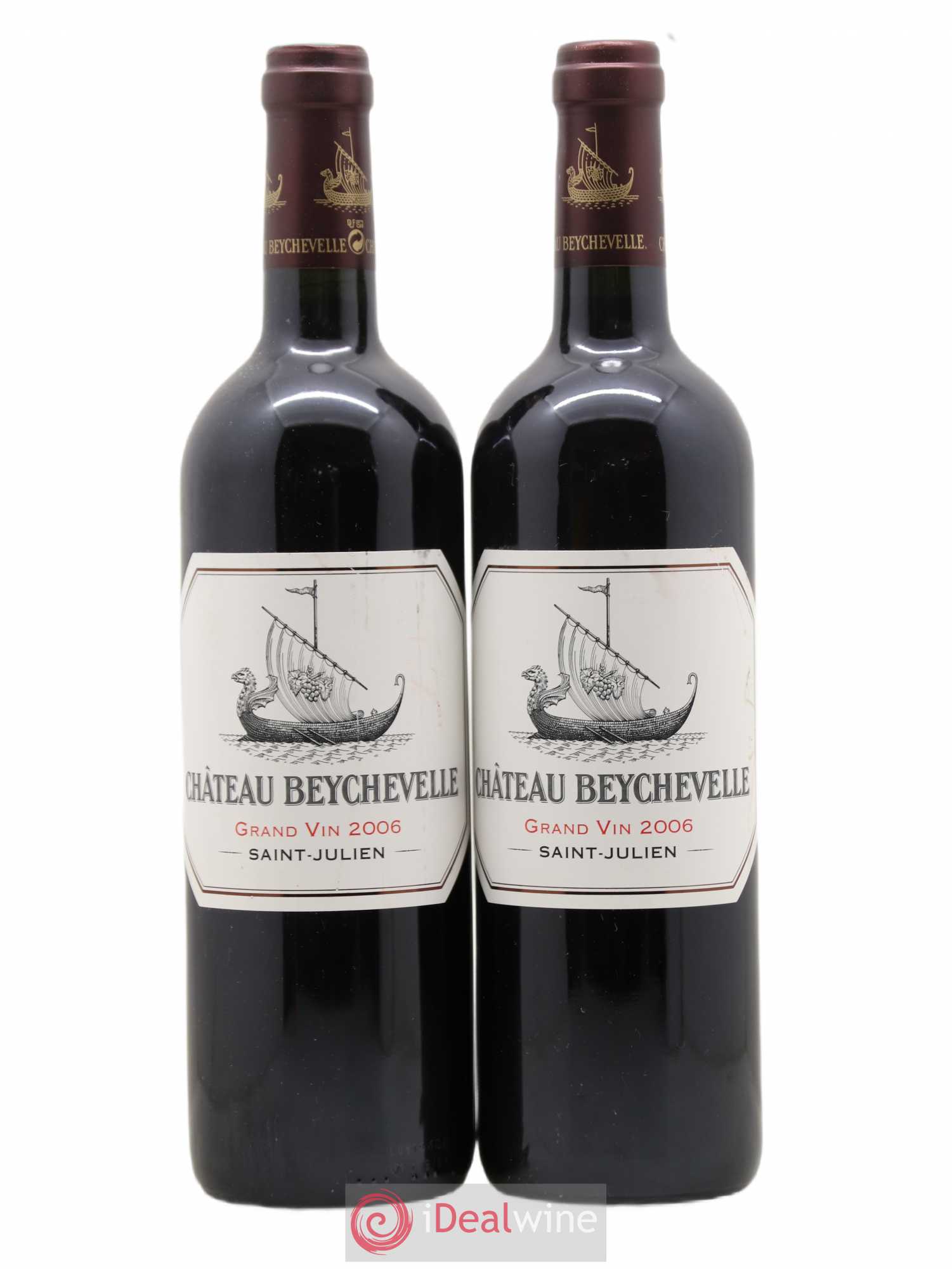 Château Beychevelle 4ème Grand Cru Classé 2006 - Lot de 2 bouteilles - 0