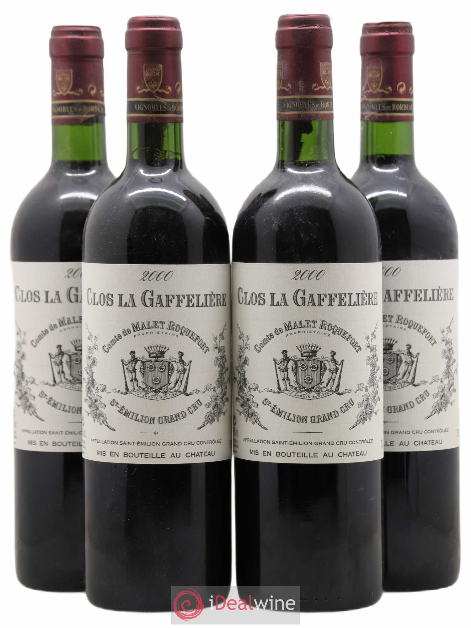Saint-Émilion Grand Cru 2000 - Posten von 4 Flaschen - 0