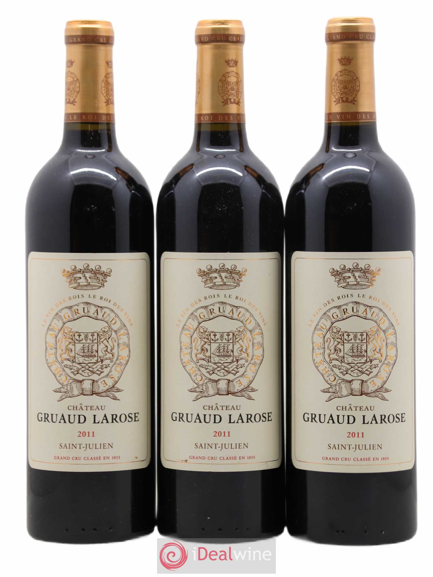 Château Gruaud Larose 2ème Grand Cru Classé 2011 - Lot de 3 bouteilles - 0