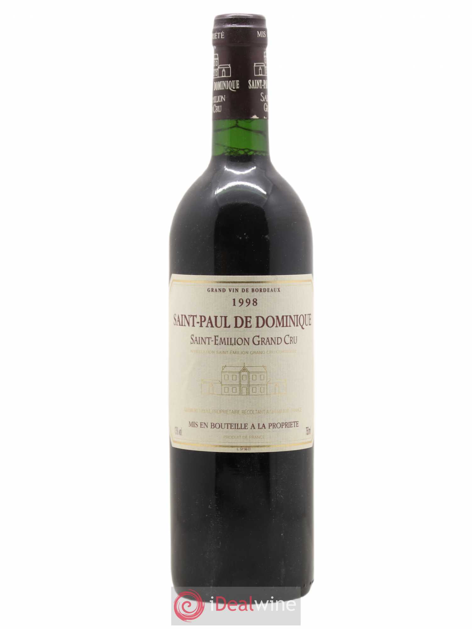 Saint-Paul de Dominique 1998 - Lot de 1 bouteille - 0