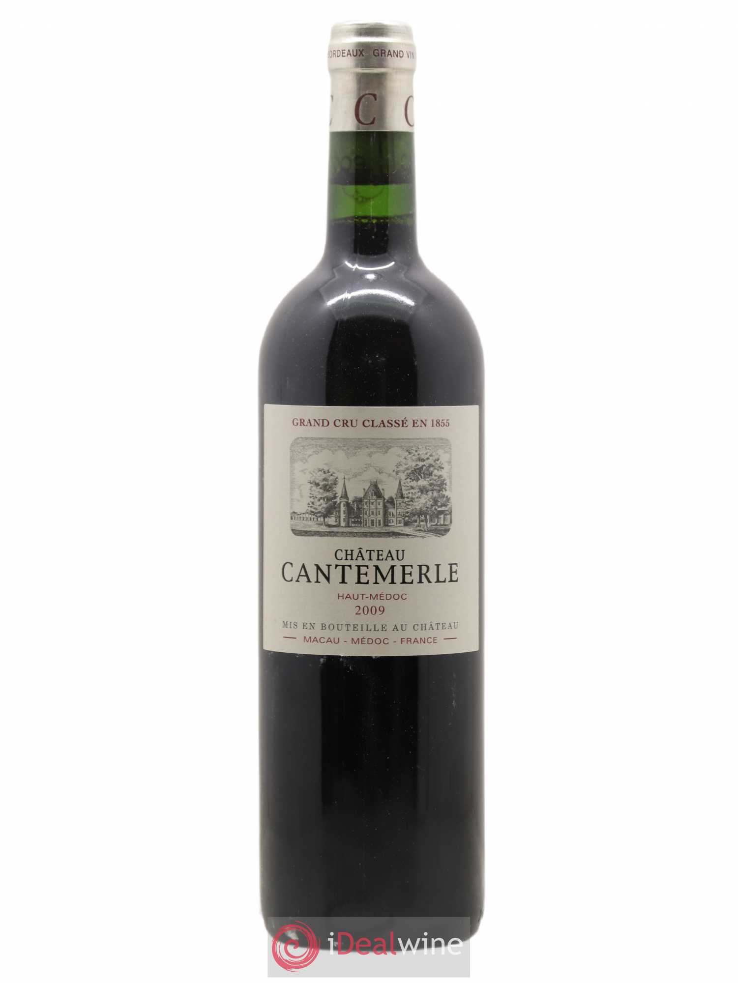 Château Cantemerle 5ème Grand Cru Classé 2009 - Lot de 1 bouteille - 0