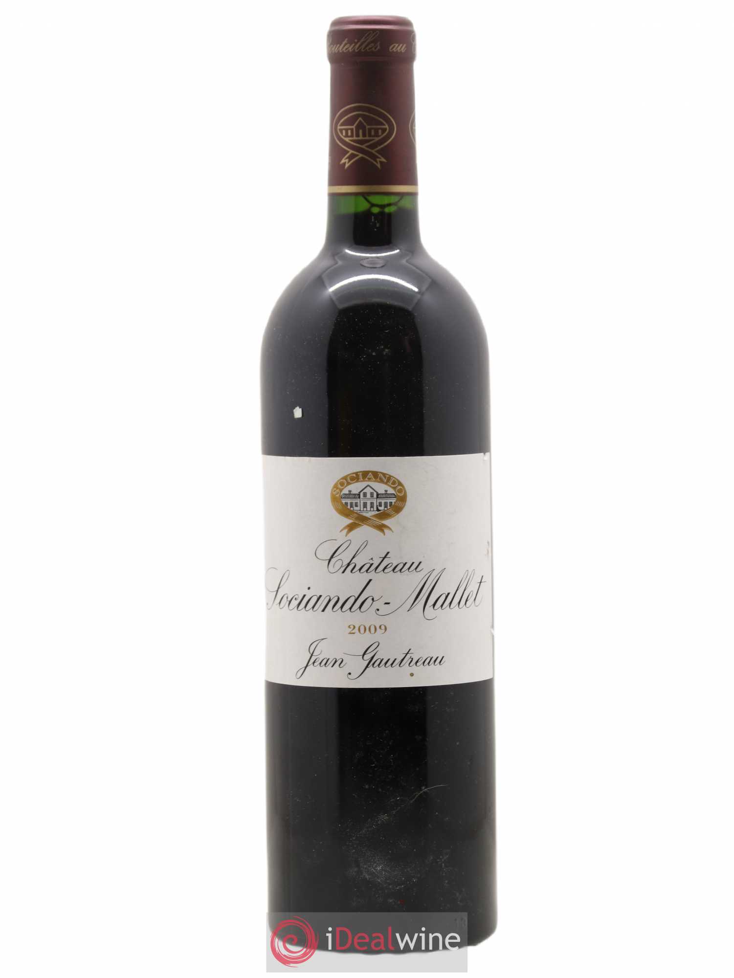 Château Sociando Mallet 2009 - Lot de 1 bouteille - 0