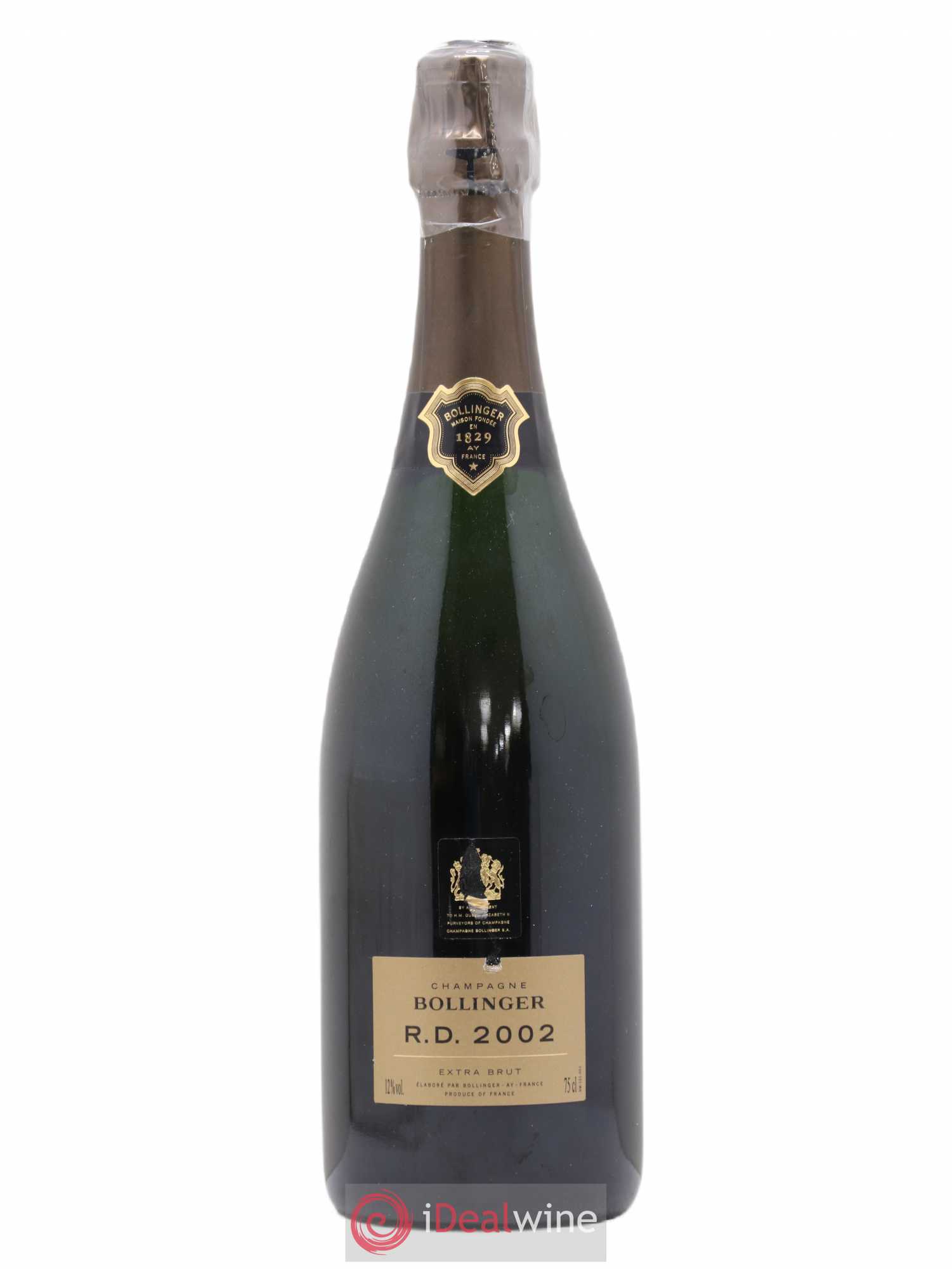 R.D. Extra-Brut Bollinger 2002 - Lot de 1 bouteille - 0