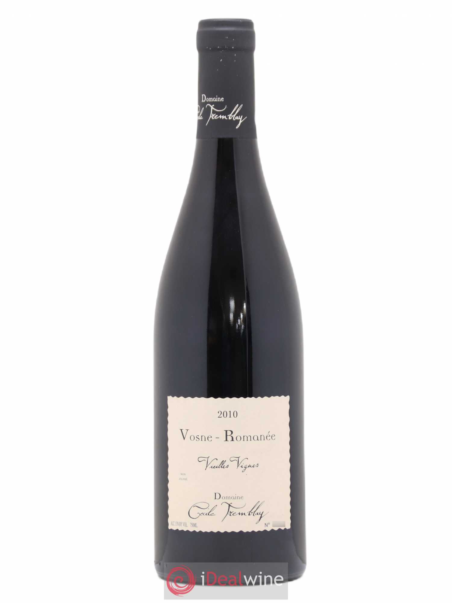 Vosne-Romanée Vieilles Vignes Cécile Tremblay 2010 - Lot de 1 bouteille - 0