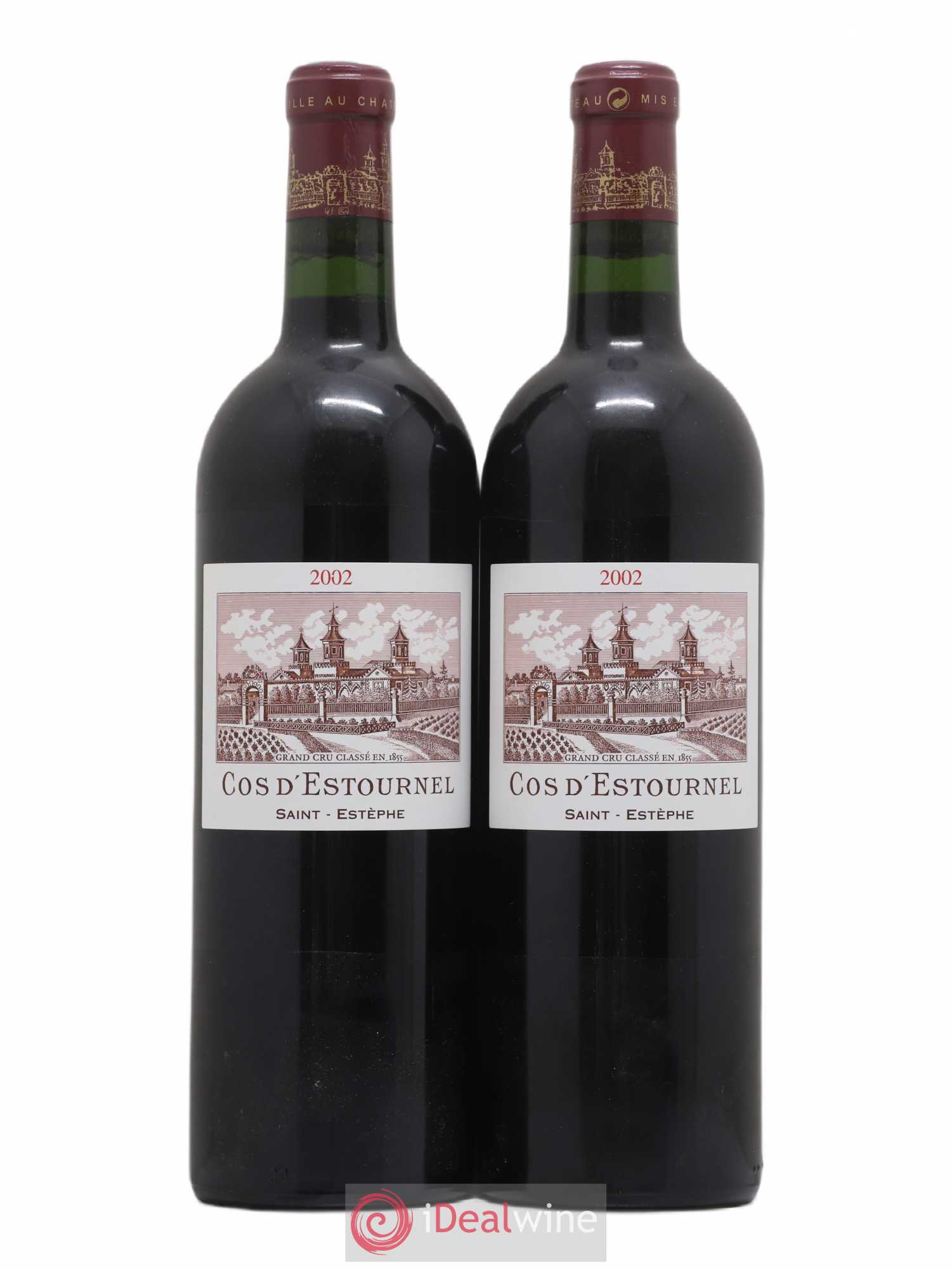 Cos d'Estournel 2ème Grand Cru Classé 2002 - Lot de 2 bouteilles - 0
