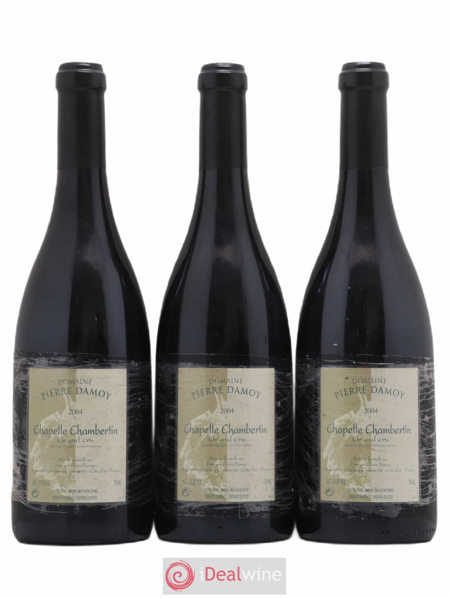 Chapelle-Chambertin Grand Cru Pierre Damoy 2004 - Lot de 3 bouteilles - 0
