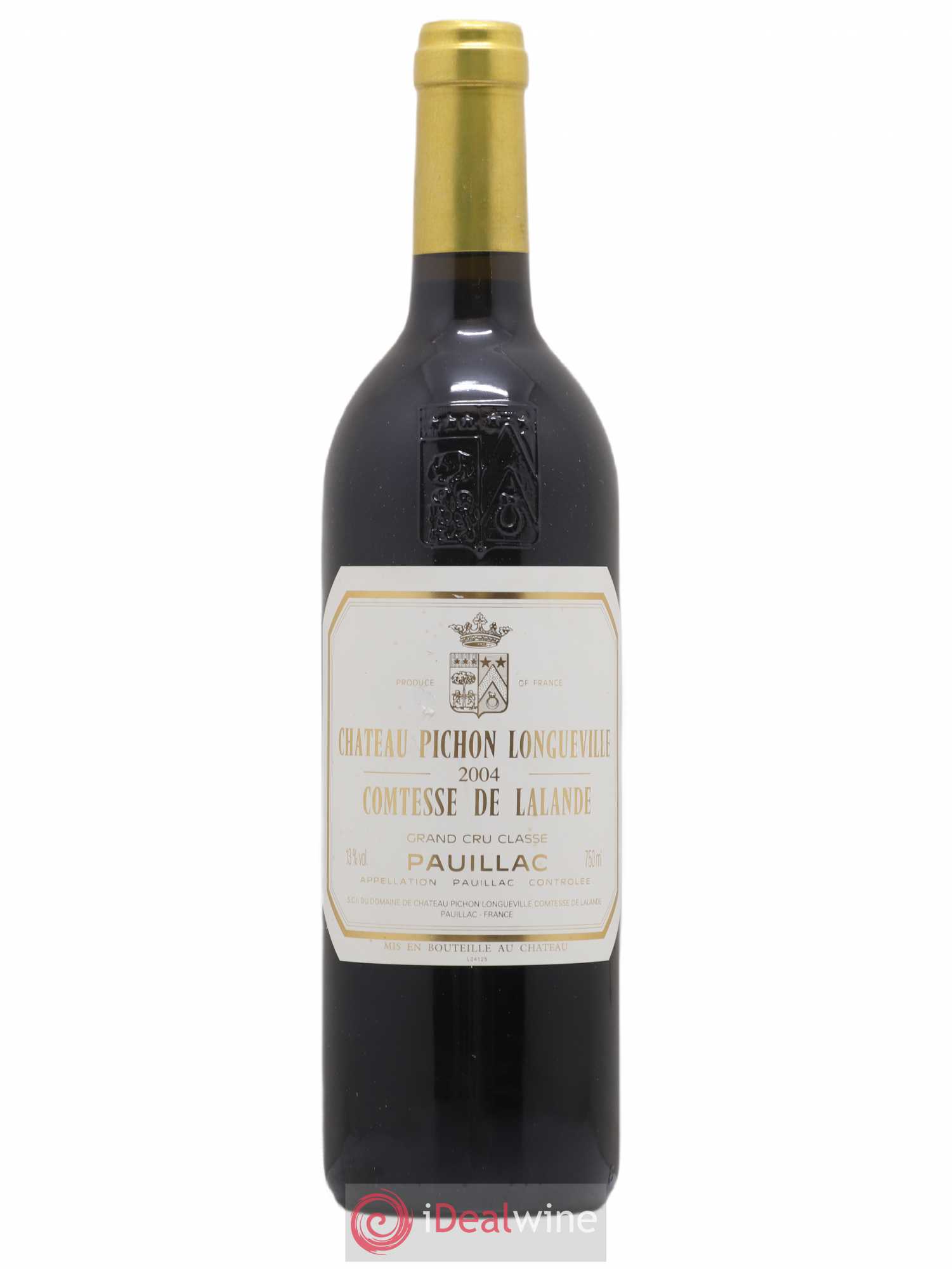 Château Pichon Longueville Comtesse de Lalande 2ème Grand Cru Classé 2004 - Lot de 1 bouteille - 0