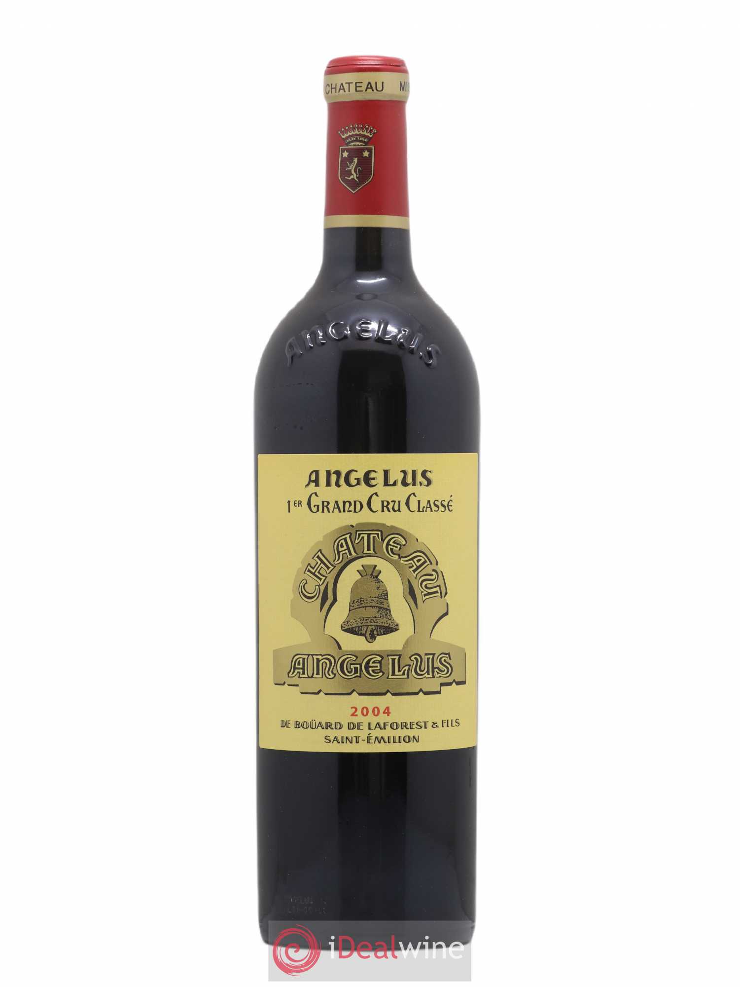 Château Angélus 1er Grand Cru Classé A 2004 - Lot de 1 bouteille - 0