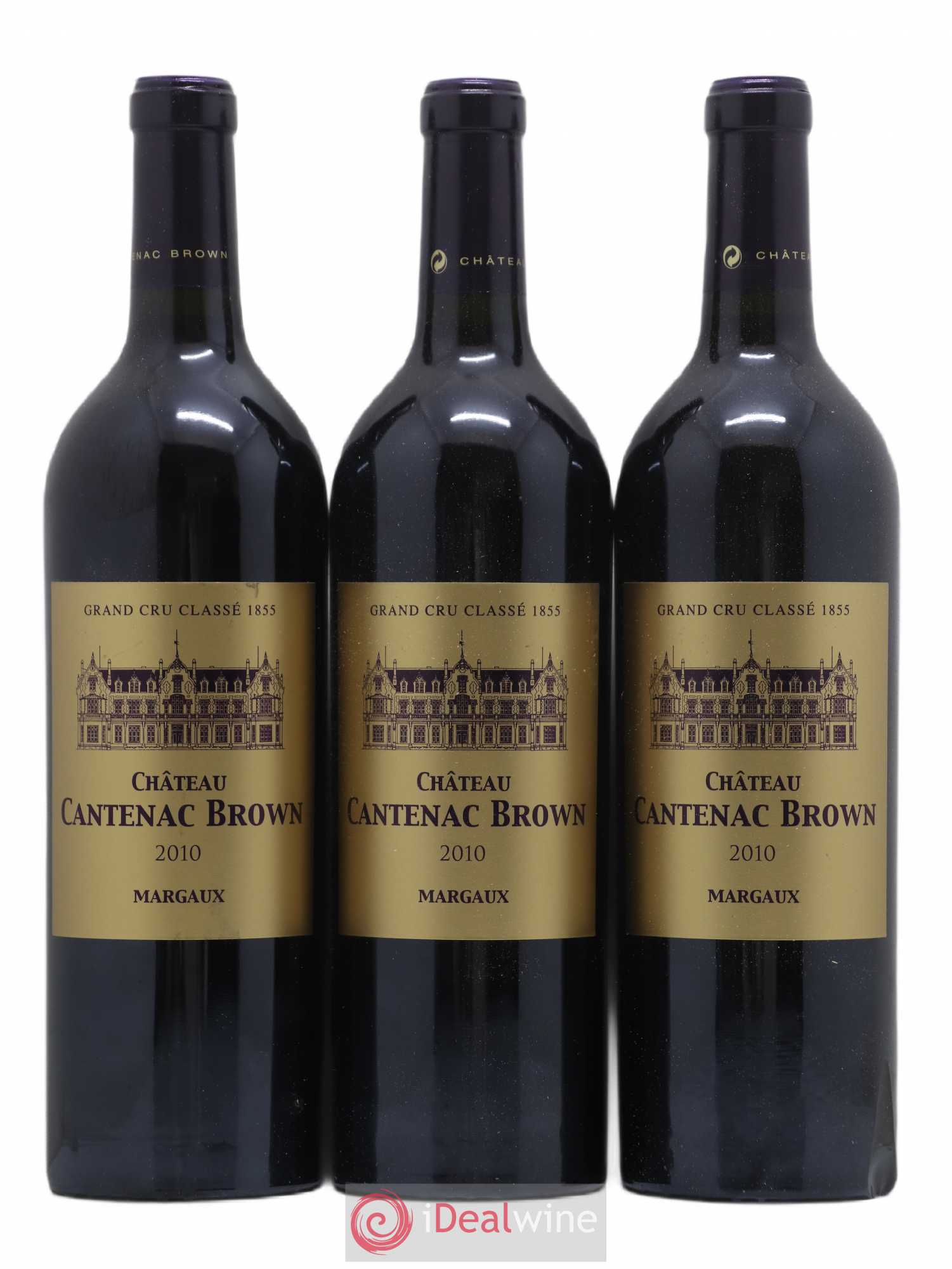 Château Cantenac Brown 3ème Grand Cru Classé 2010 - Lot de 6 bouteilles - 2