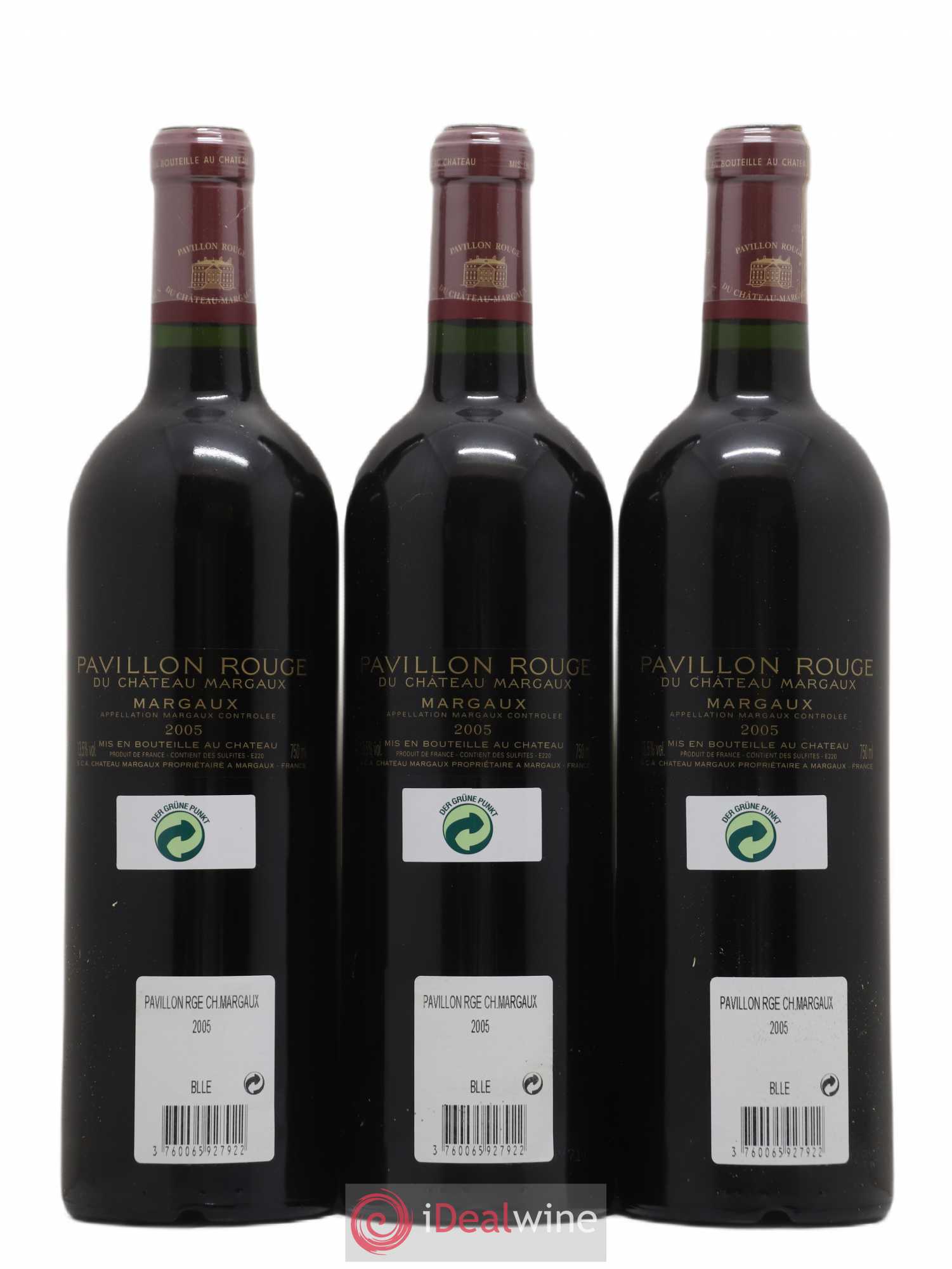 Pavillon Rouge du Château Margaux Second Vin 2005 - Lot de 12 bouteilles - 2