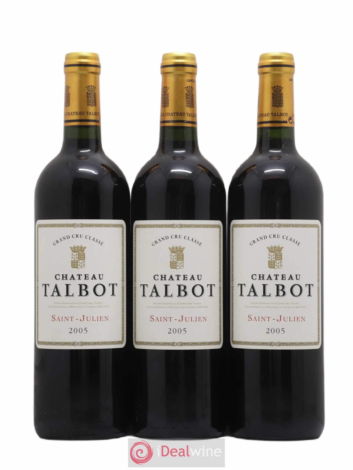 Château Talbot 4ème Grand Cru Classé 2005 - Lot de 12 bouteilles - 3
