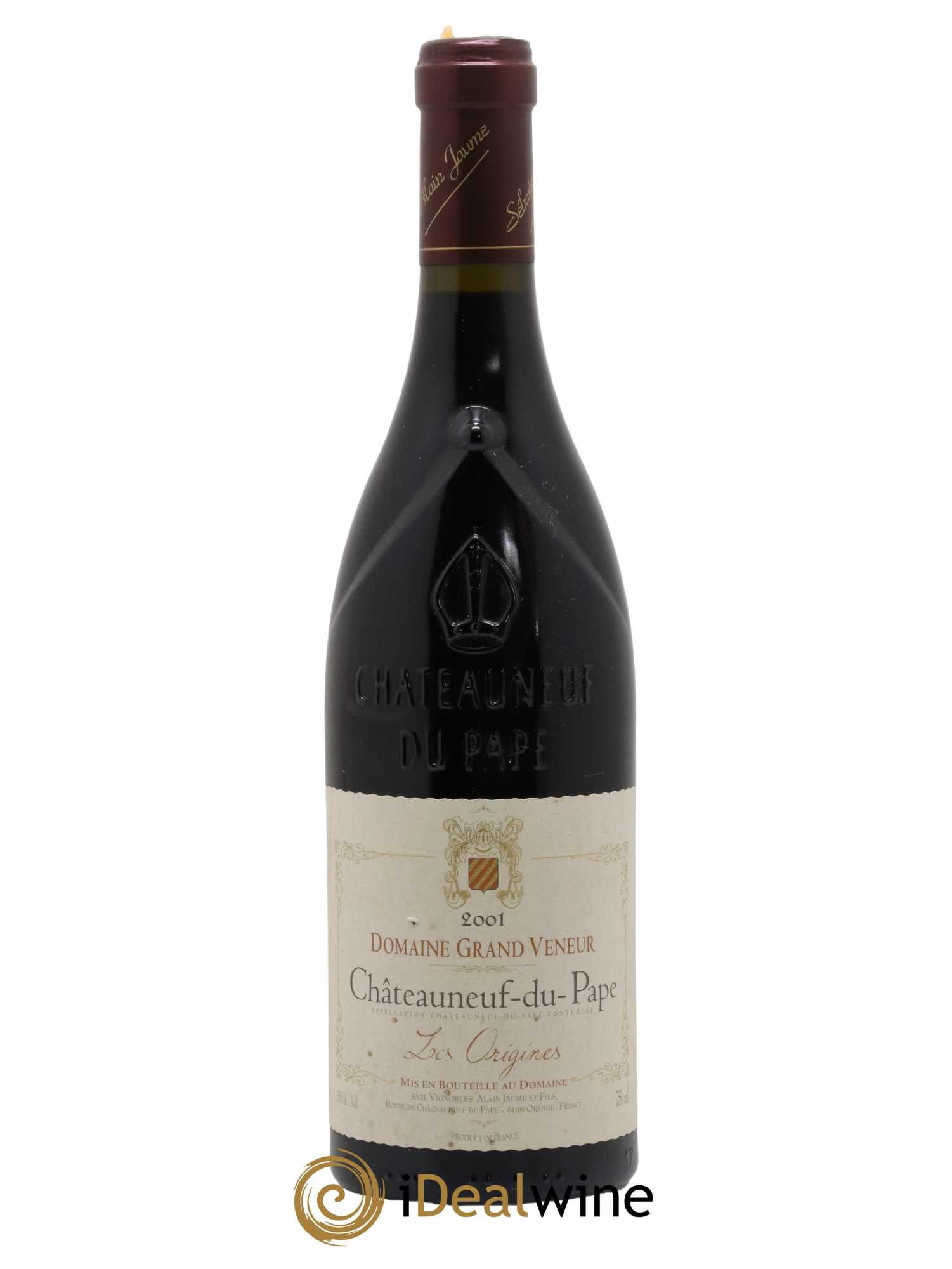Châteauneuf-du-Pape Les Origines Grand Veneur (Domaine) 2001 - Posten von 1 Flasche - 0