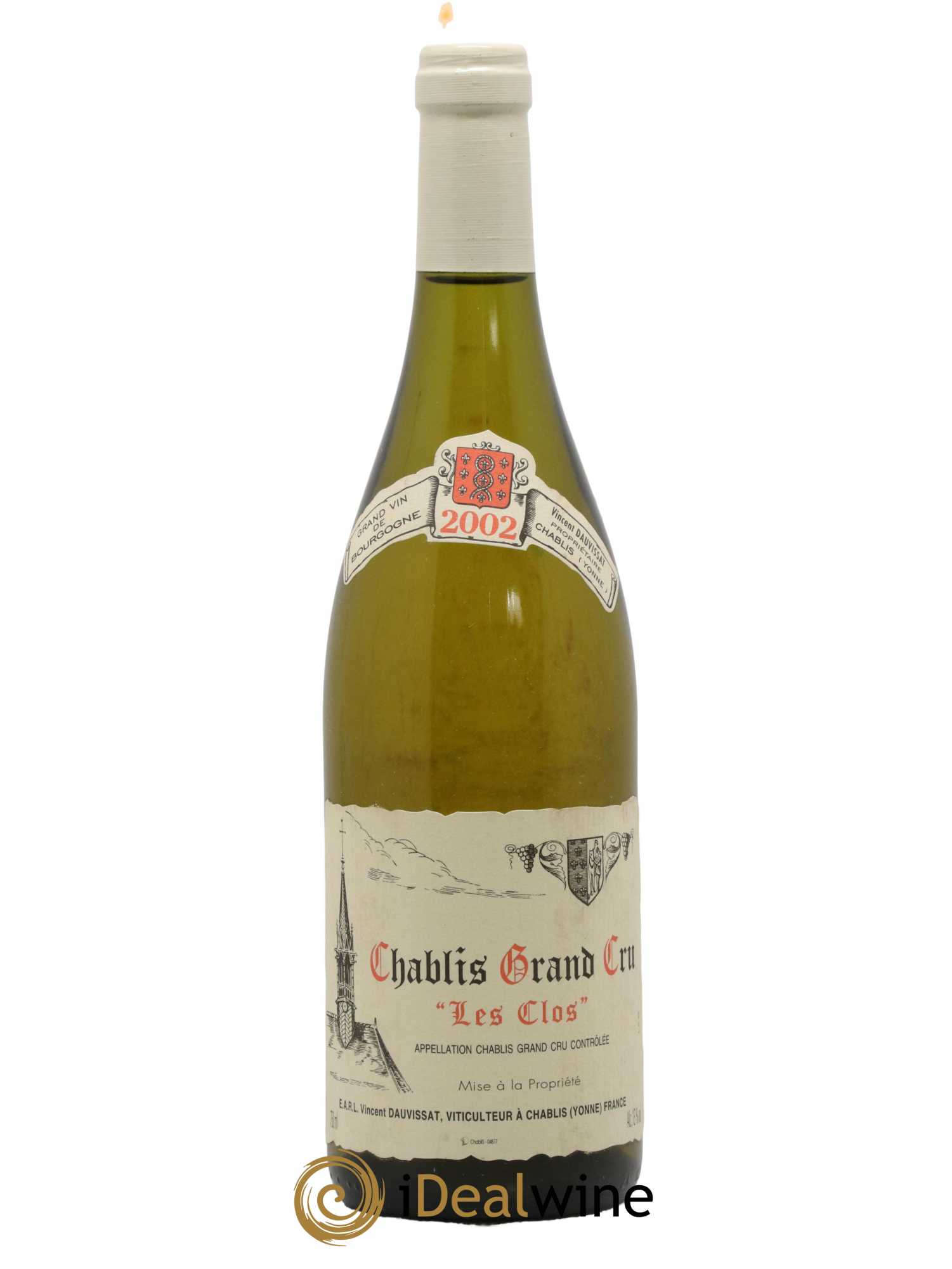 Chablis Grand Cru Les Clos Vincent Dauvissat (Domaine) 2002 - Posten von 1 Flasche - 0