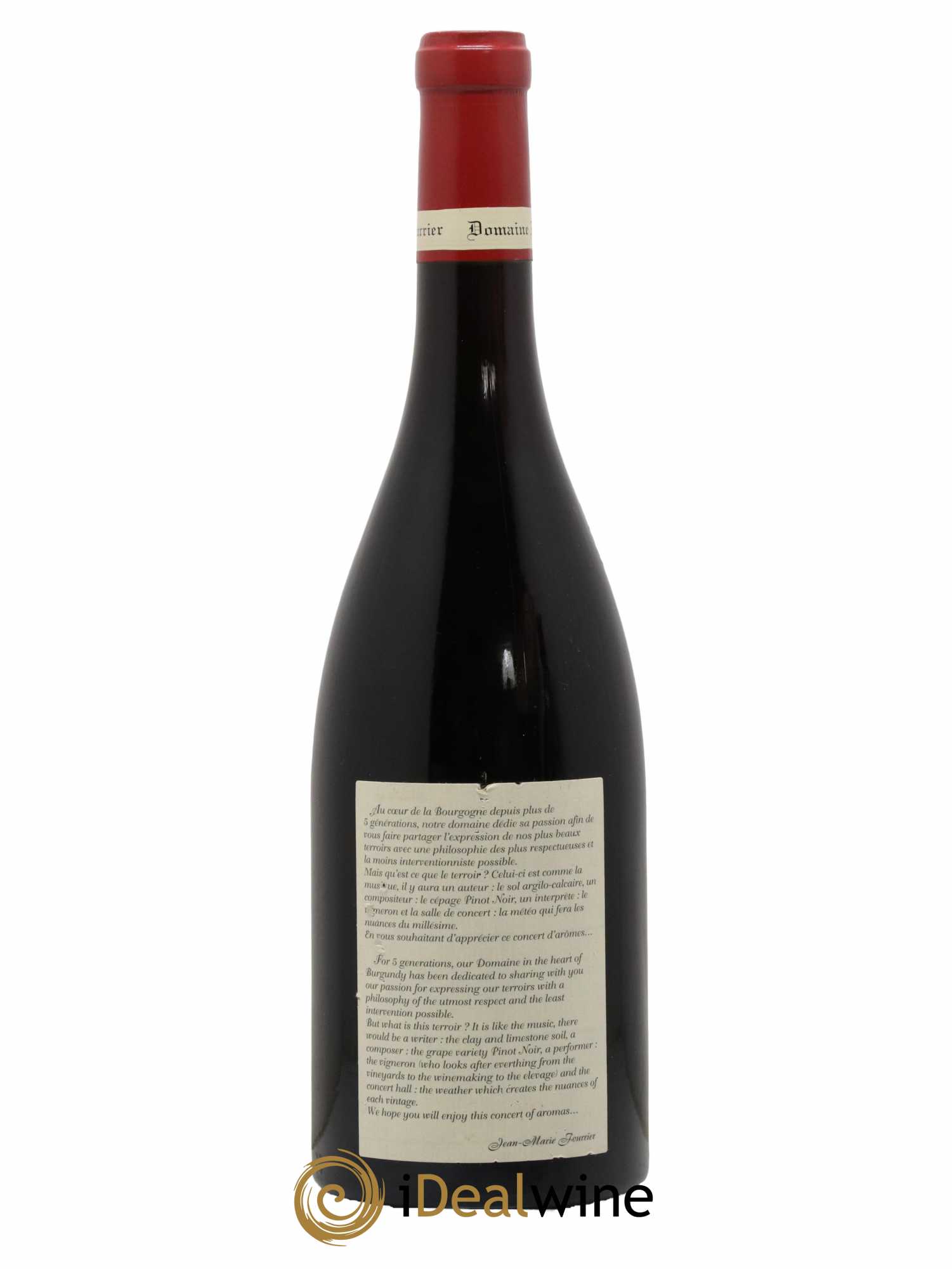Gevrey-Chambertin 1er Cru Clos Saint-Jacques Vieille Vigne Fourrier (Domaine) 2002 - Lot de 1 bouteille - 1